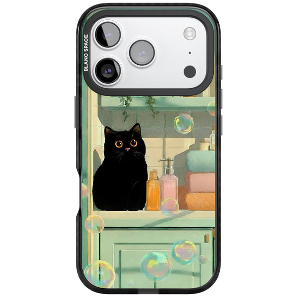 Bathroom Bubble Kitty