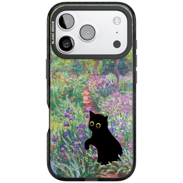 Cat in Monet's Giverny Garden