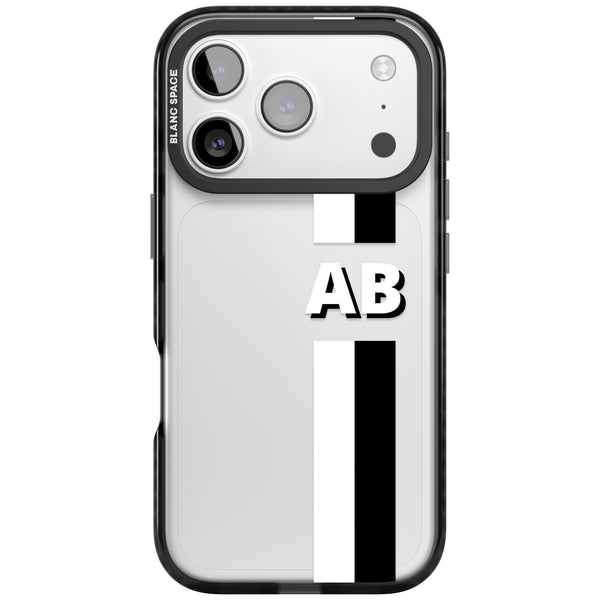 Personalised Bold Two Stripe Name