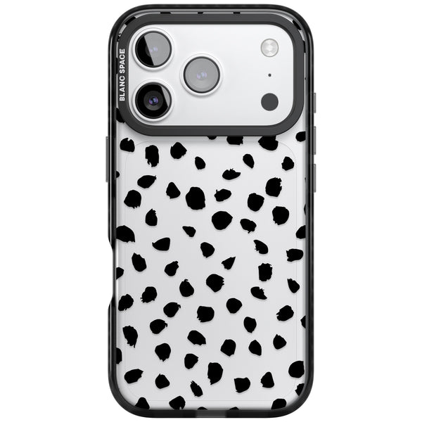 Black Dalmatian Polka Dot