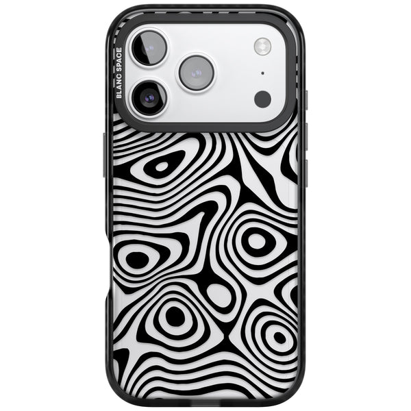 Dark Topographic Map