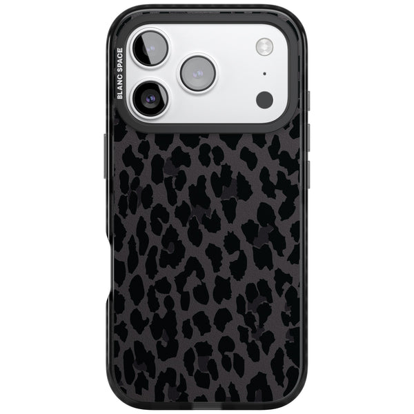 Dark Leopard Print