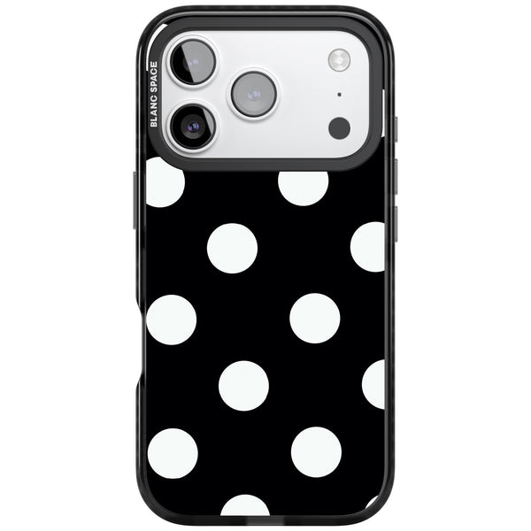 Chic Black Polka Dot