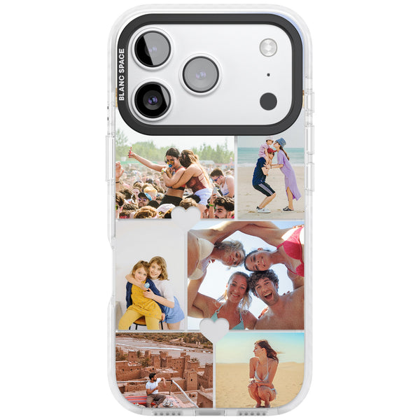 Personalised Heart Photo Grid