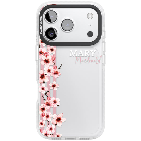 Personalised Cherry Blossom Stripe