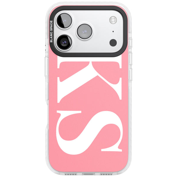Personalised White & Pink Letters