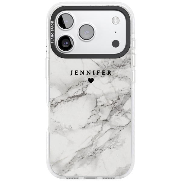 Personalised Classic Grey Marble