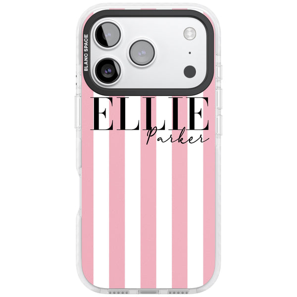 Personalised Pink Stripes