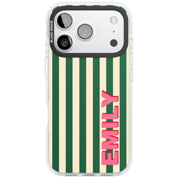 Personalised Wimbledon Stripe