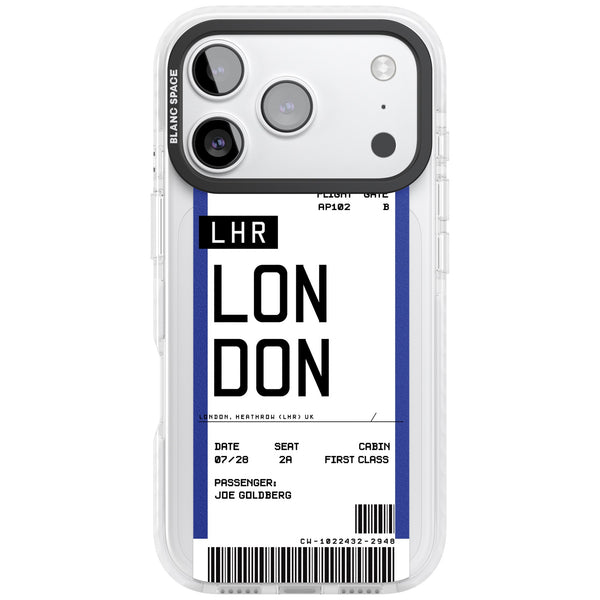 Personalised London Boarding Pass