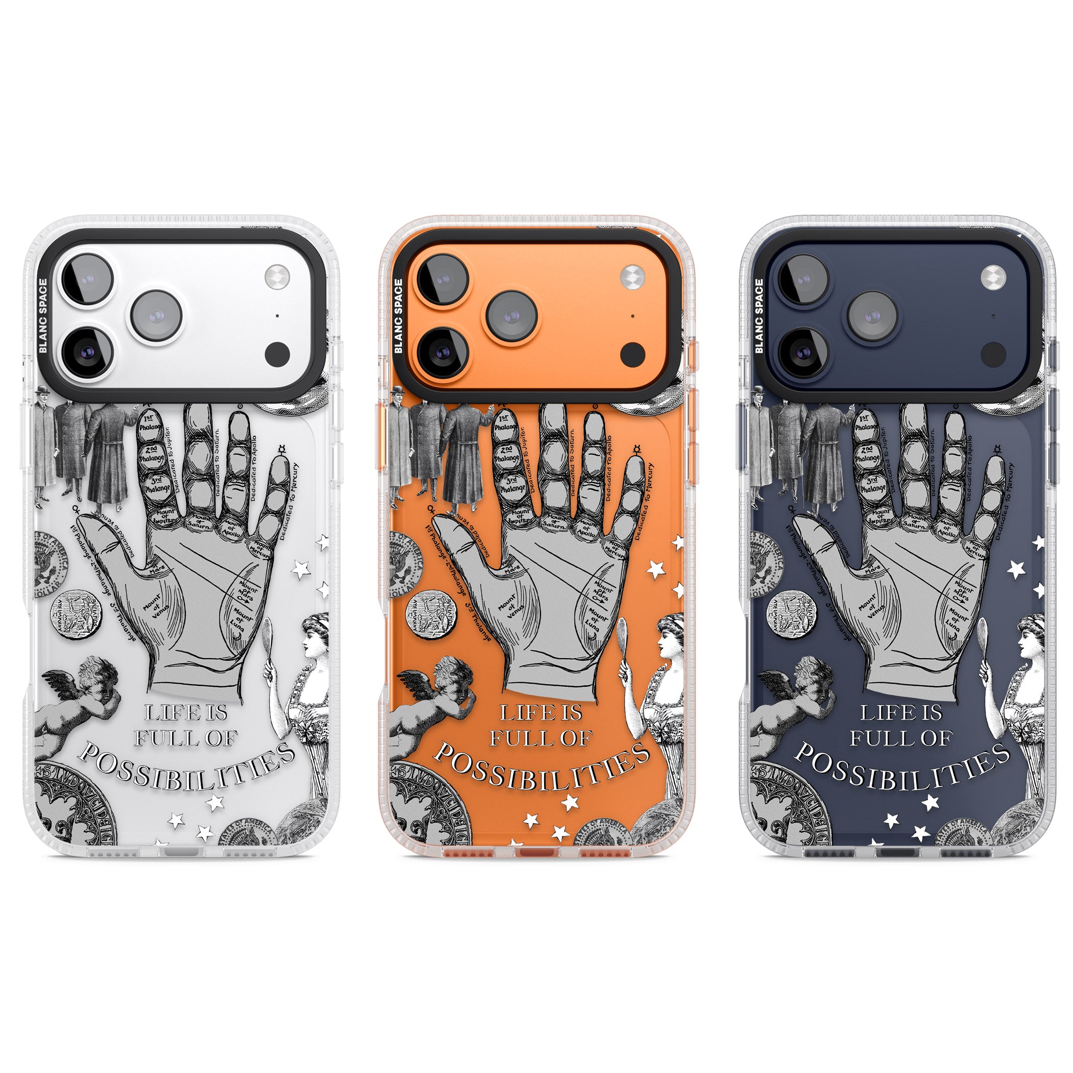 Life Is Full Of Possibilities iPhone 17 Pro Impact Air Clear Phone Case APT Impact Protection