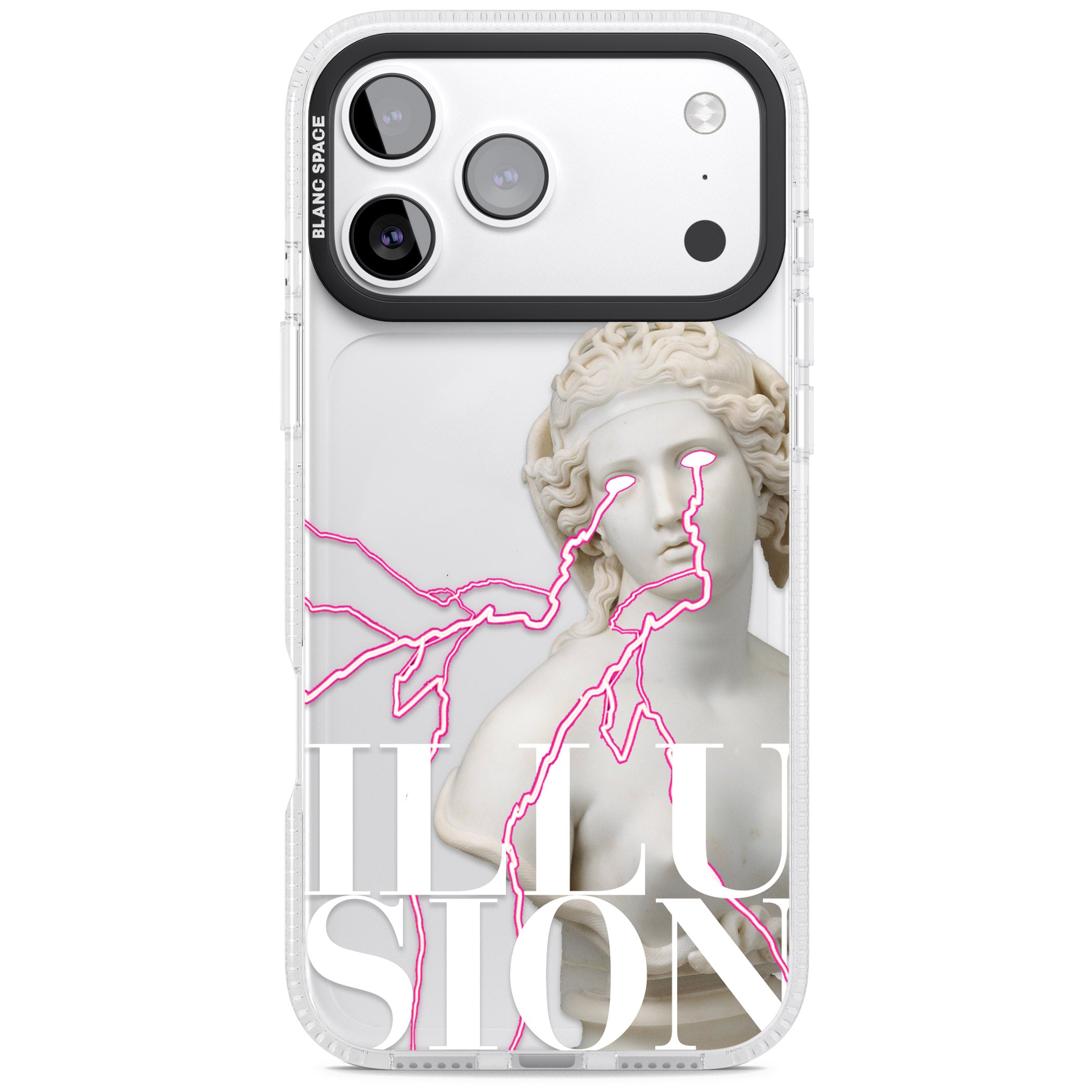 Illusion iPhone 17 Pro Impact Air Clear Phone Case