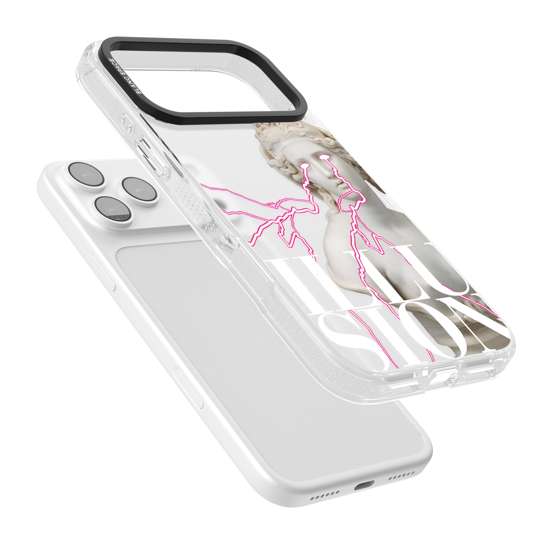 Illusion iPhone 17 Pro Impact Air Clear Phone Case Colours