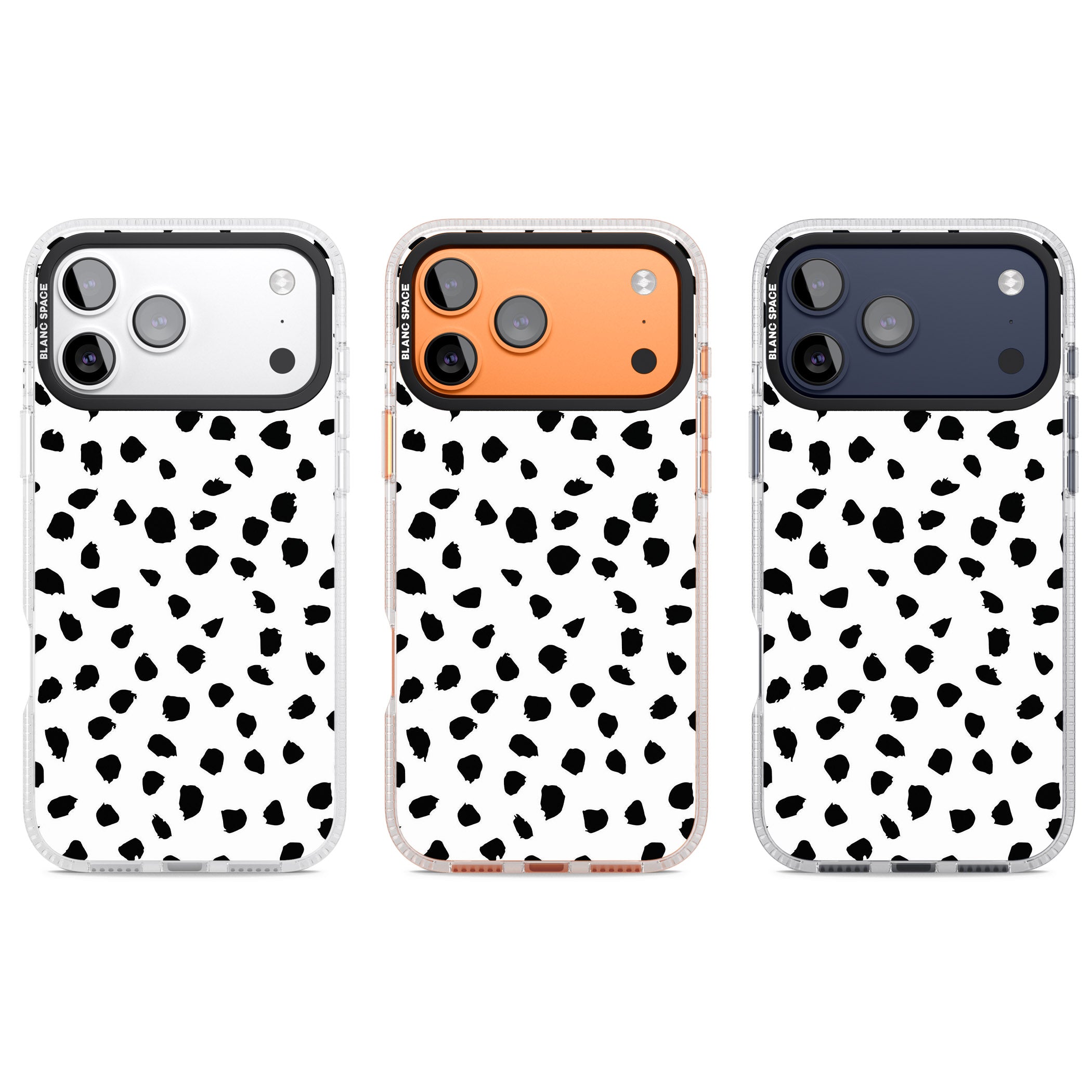 Dalmatian Print iPhone 17 Pro Impact Air Clear Phone Case APT Impact Protection