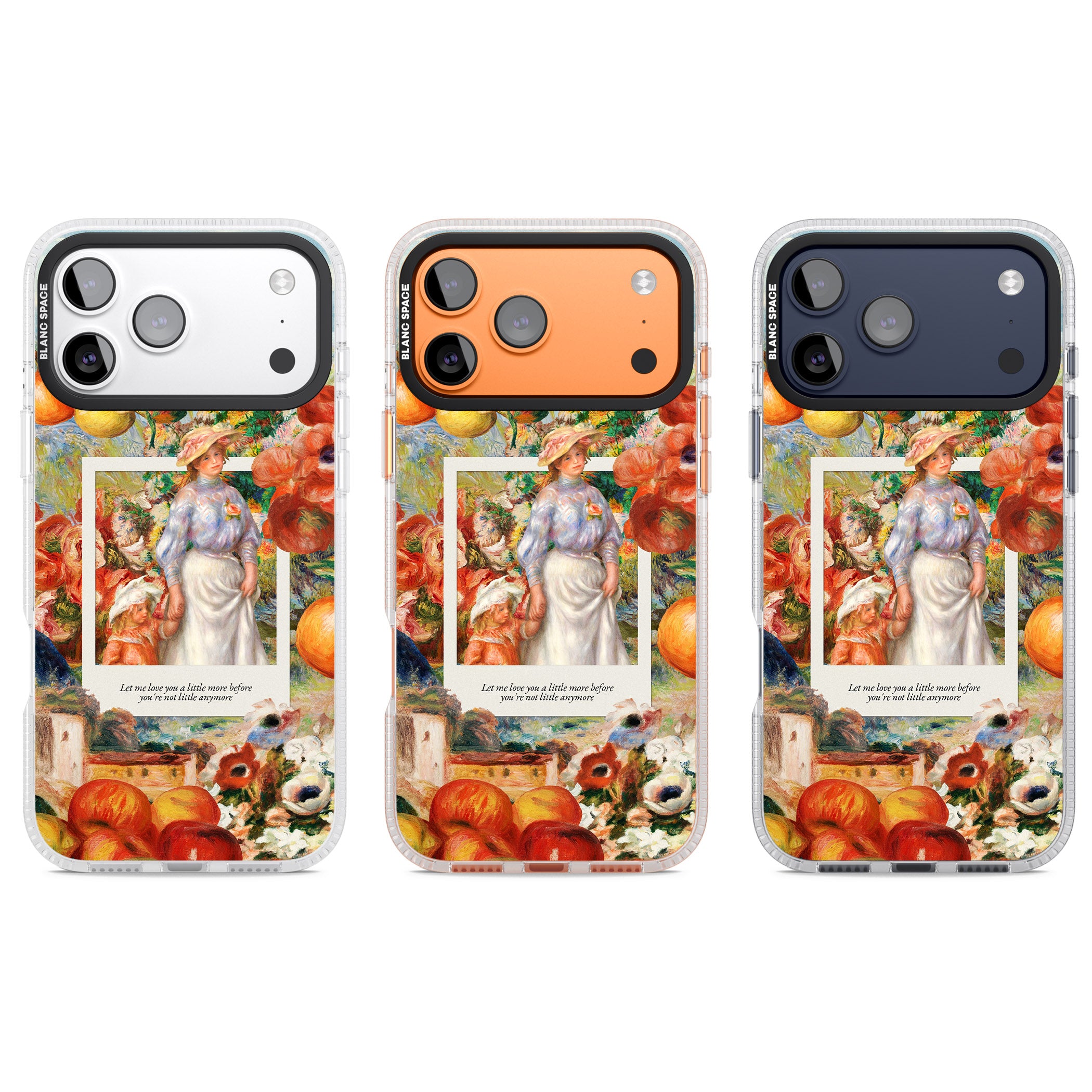 Renoir Mother & Child iPhone 17 Pro Impact Air Clear Phone Case APT Impact Protection