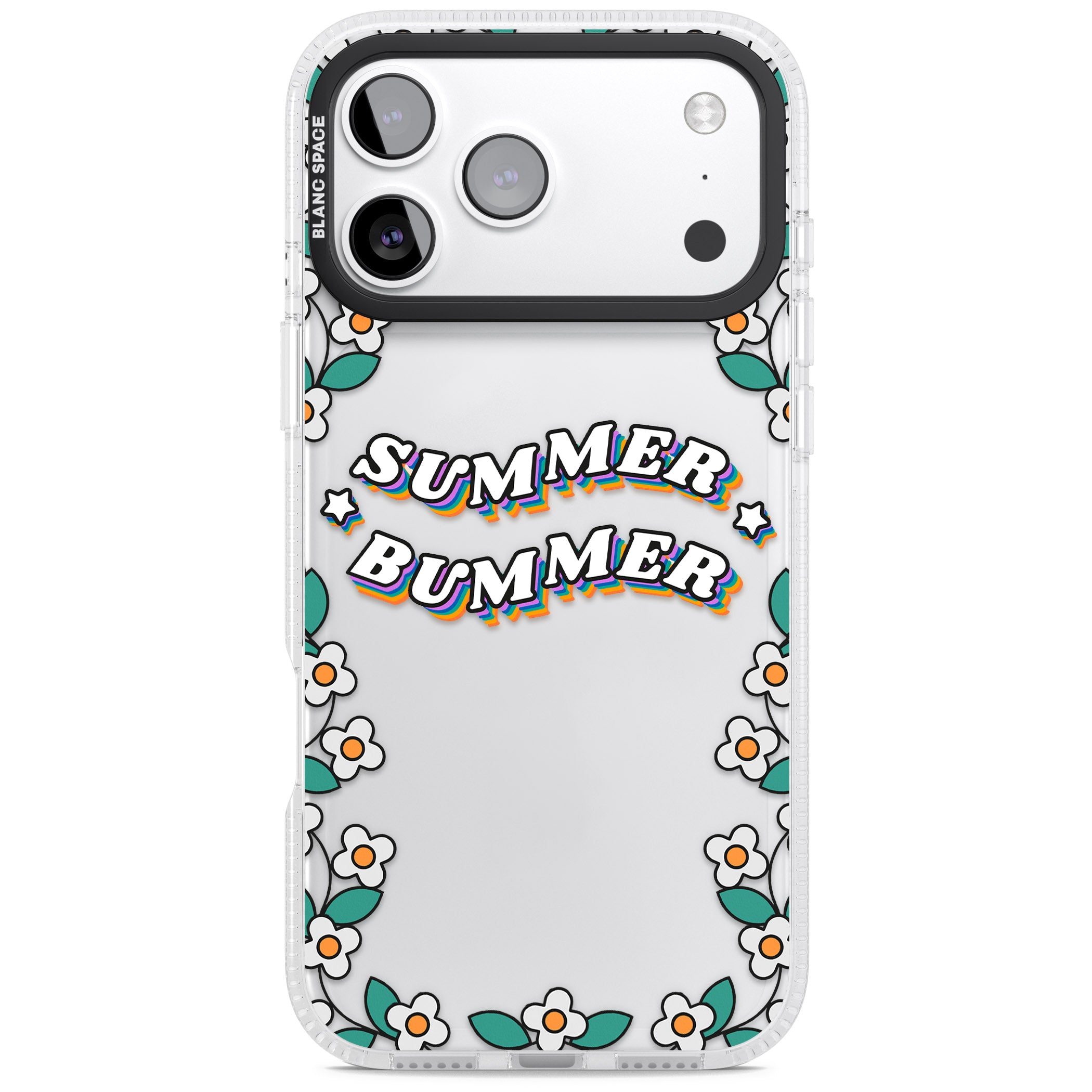 Summer Bummer iPhone 17 Pro Impact Air Clear Phone Case
