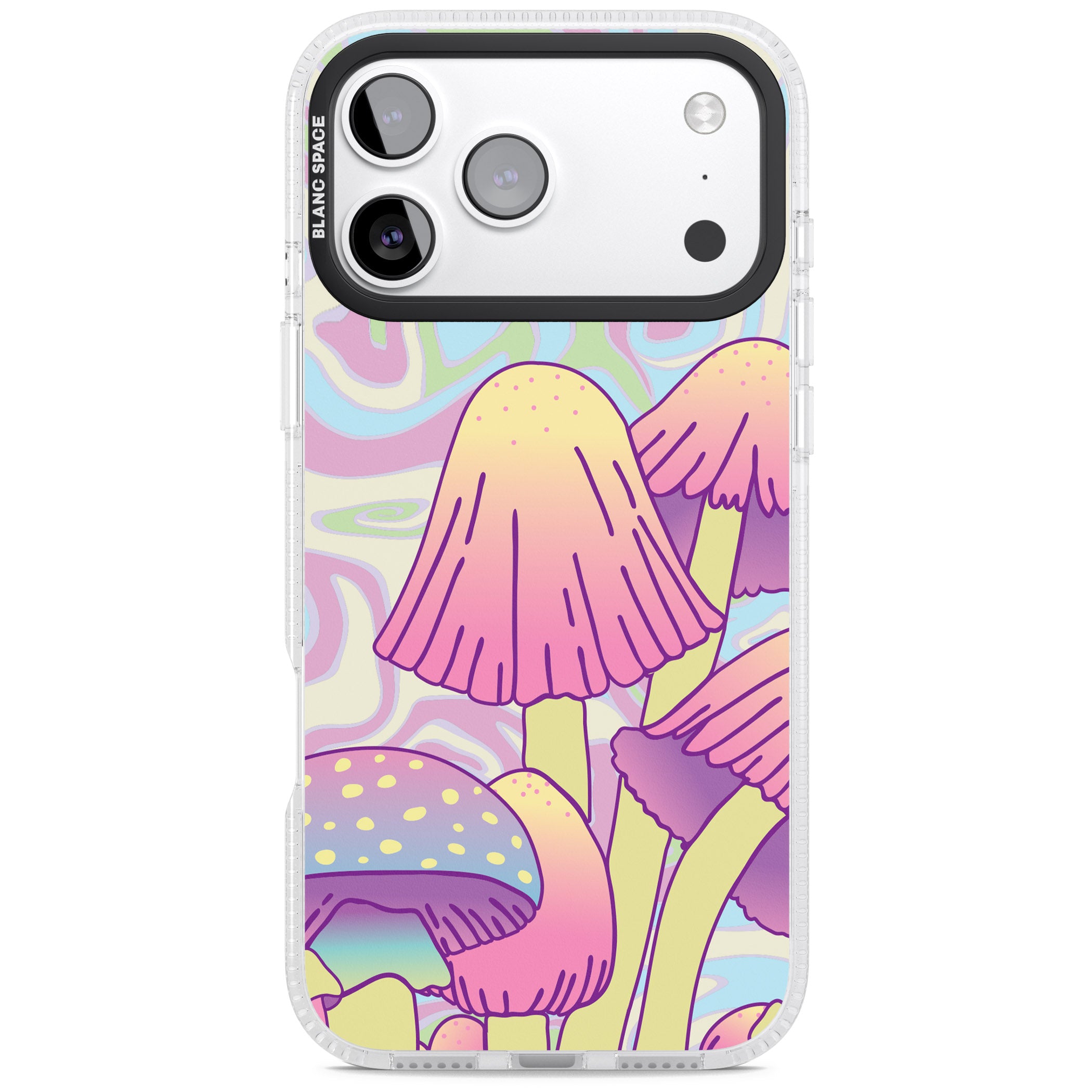 Shroomin' iPhone 17 Pro Impact Air Clear Phone Case