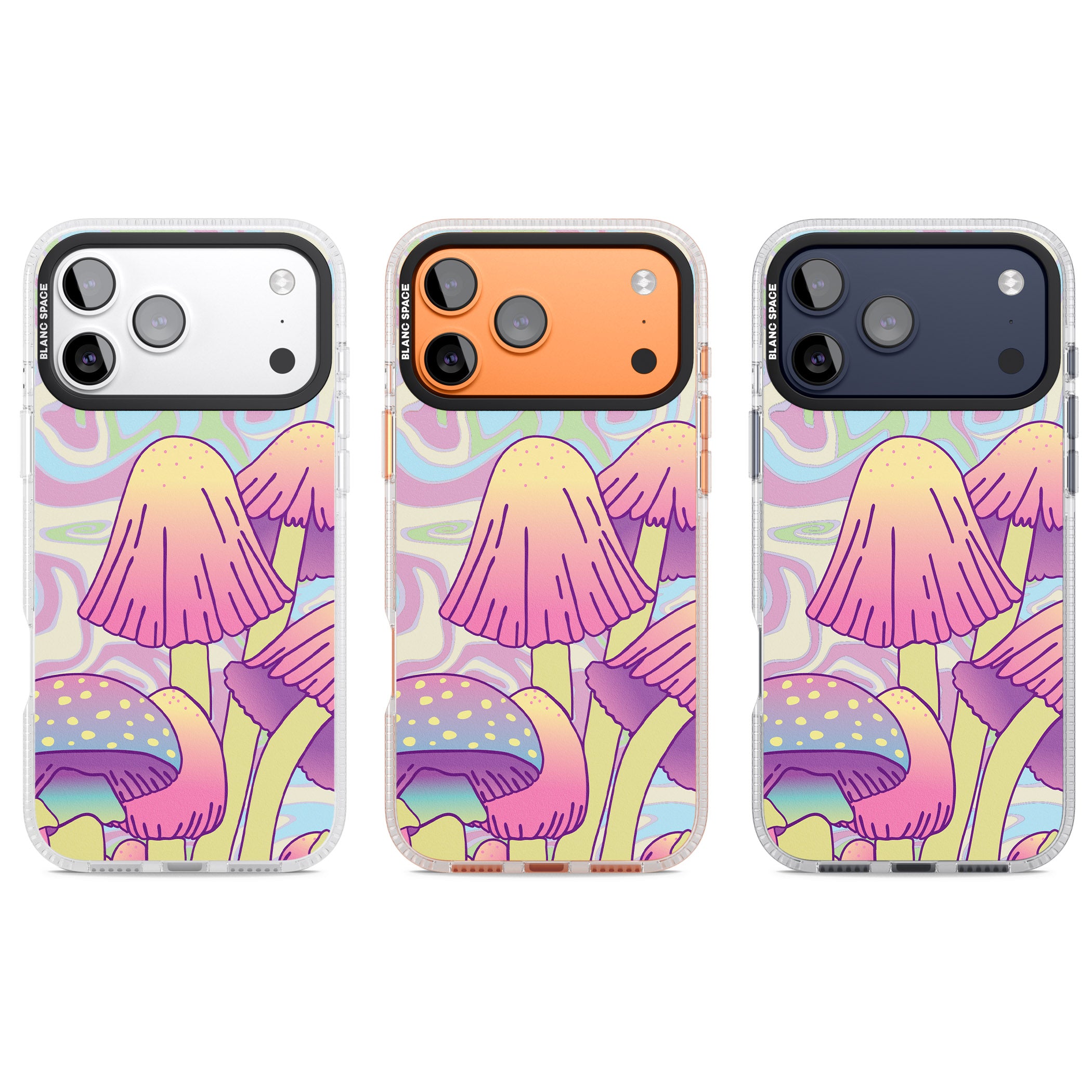 Shroomin' iPhone 17 Pro Impact Air Clear Phone Case APT Impact Protection