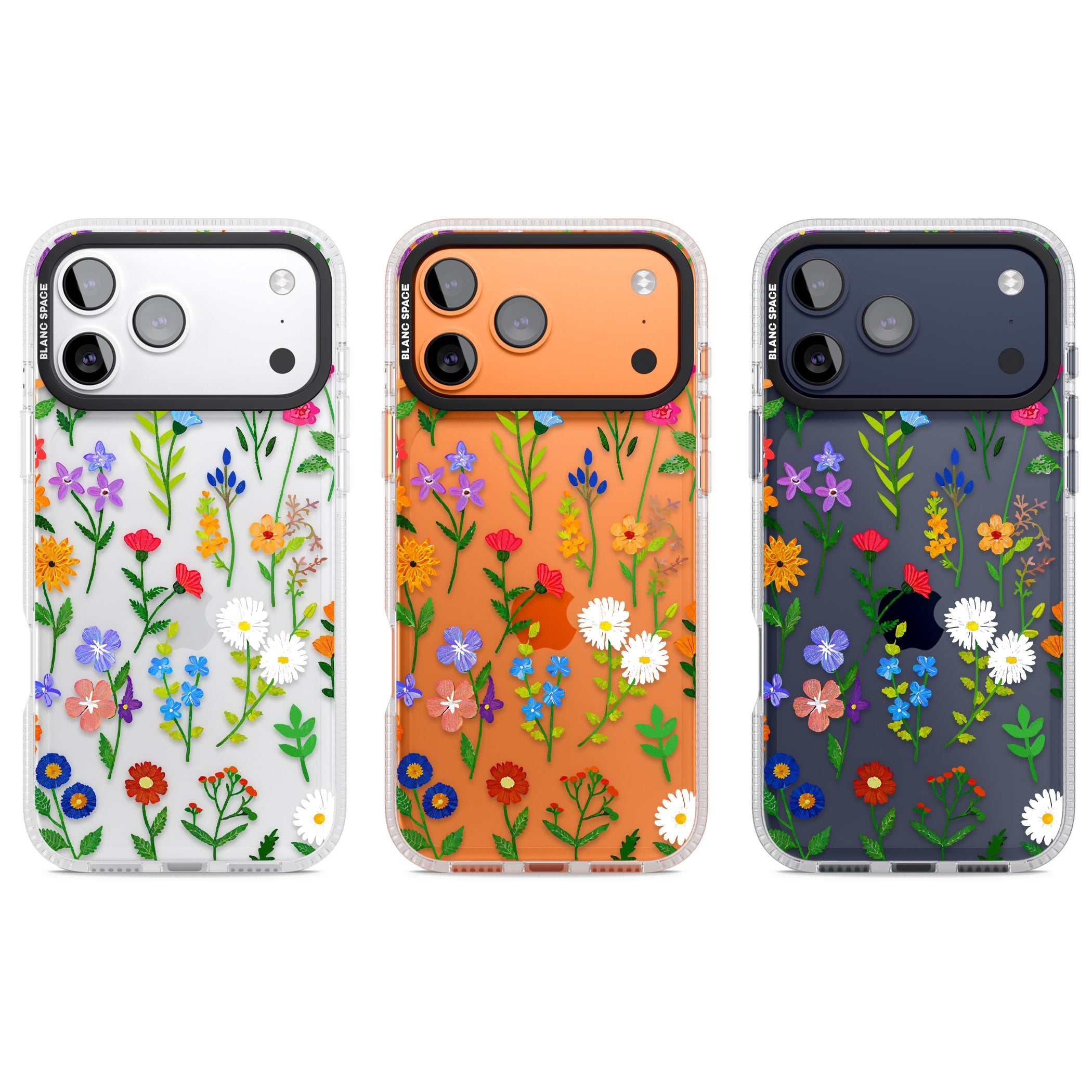 Wildflower Garden iPhone 17 Pro Impact Air Clear Phone Case APT Impact Protection
