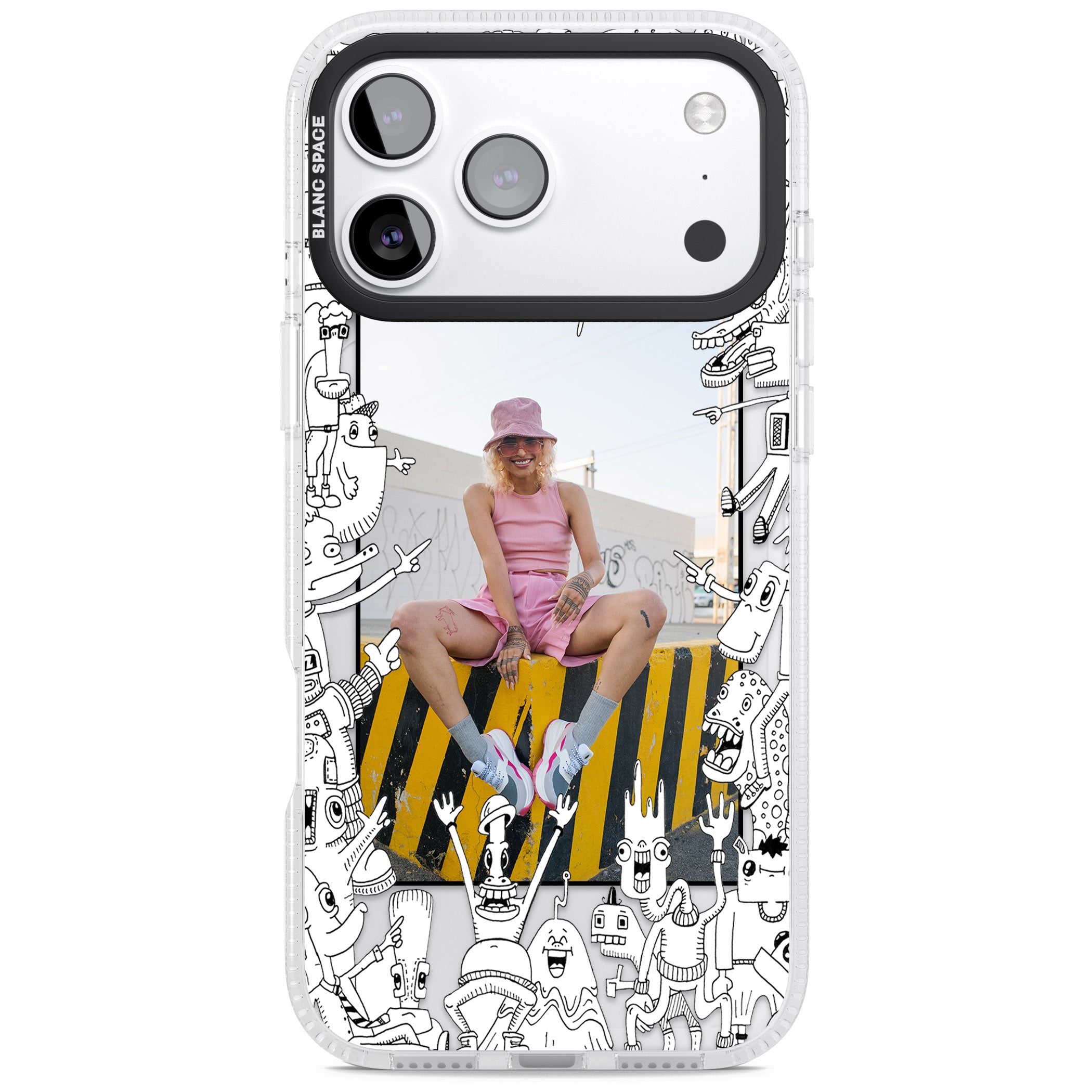 Personalised Look At This Photo Case iPhone 17 Pro Impact Air Clear Phone Case