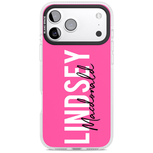 Personalised Bold Name: Pink