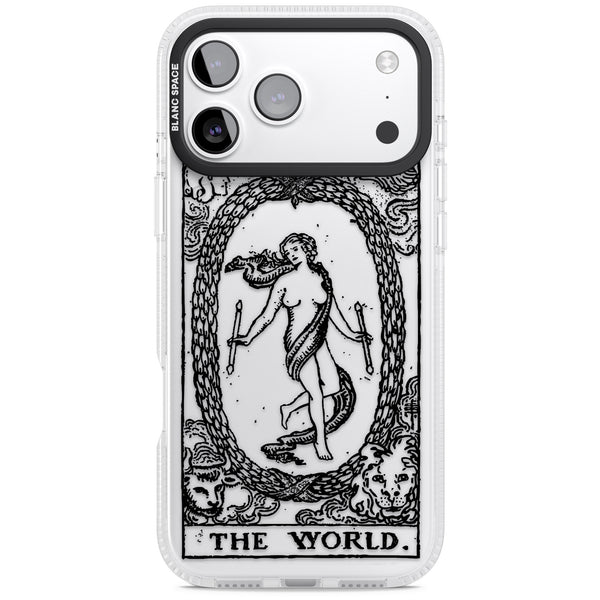 Personalised The World Tarot Card (Clear)