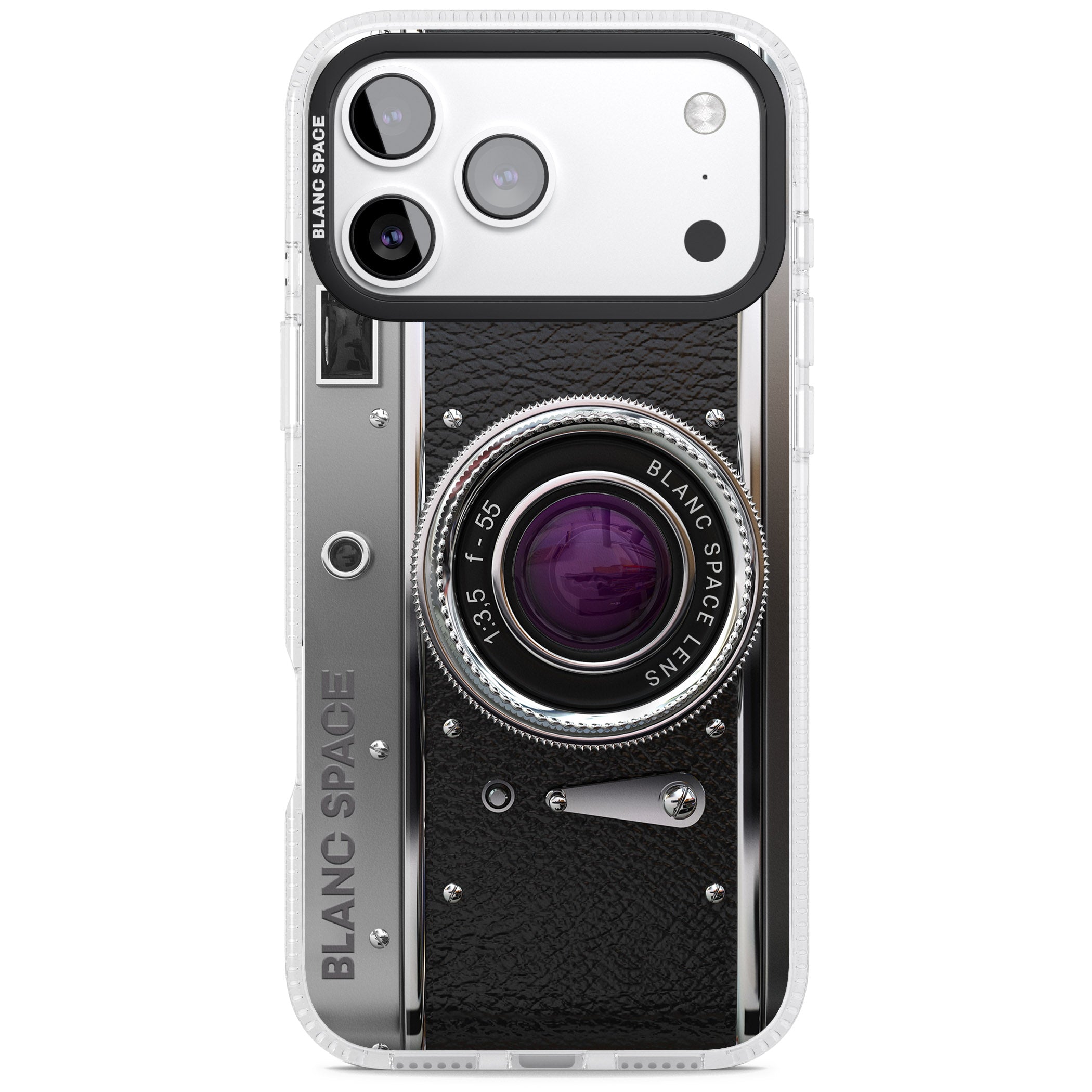 Vintage Retro Classic Camera iPhone 17 Pro Impact Air Clear Phone Case