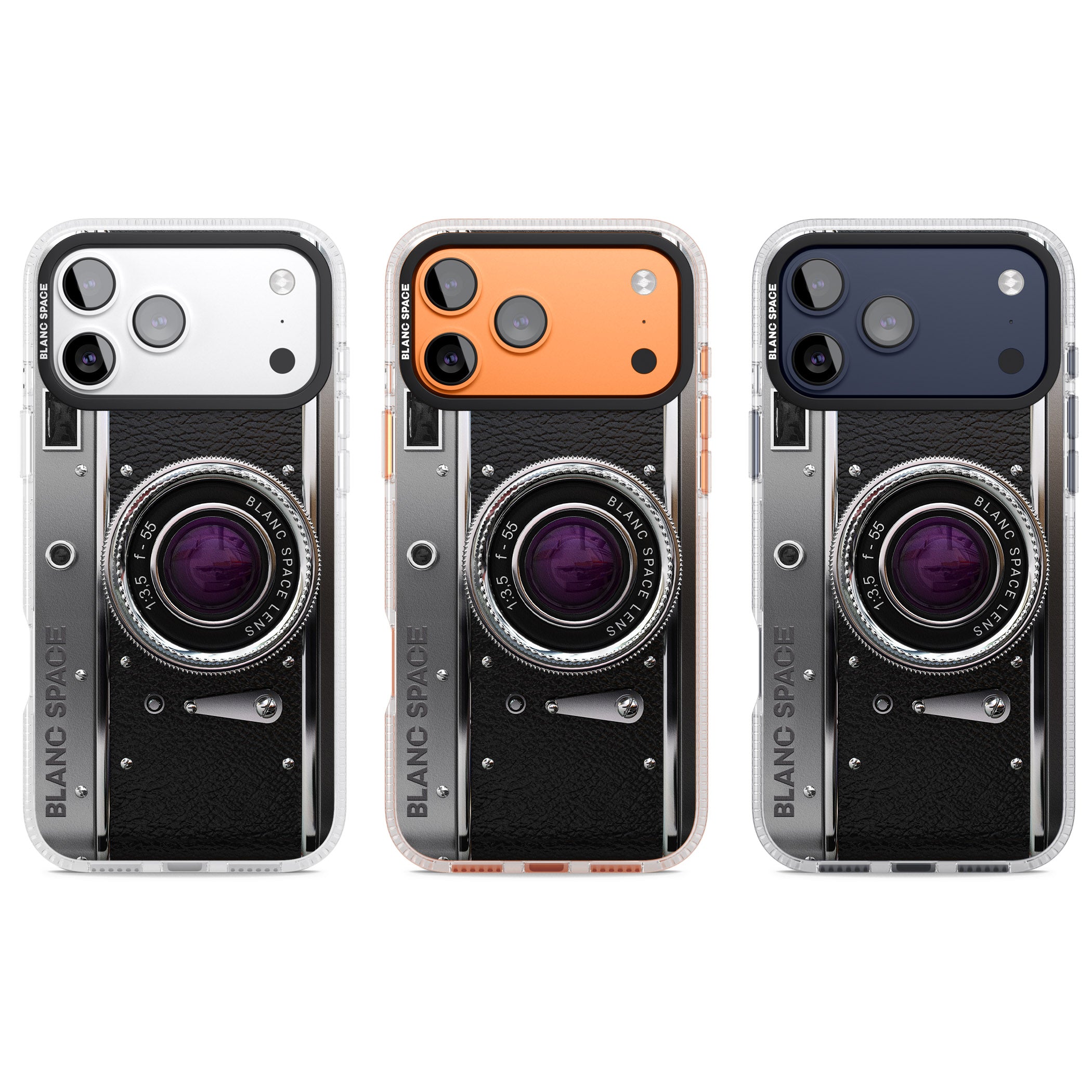 Vintage Retro Classic Camera iPhone 17 Pro Impact Air Clear Phone Case APT Impact Protection