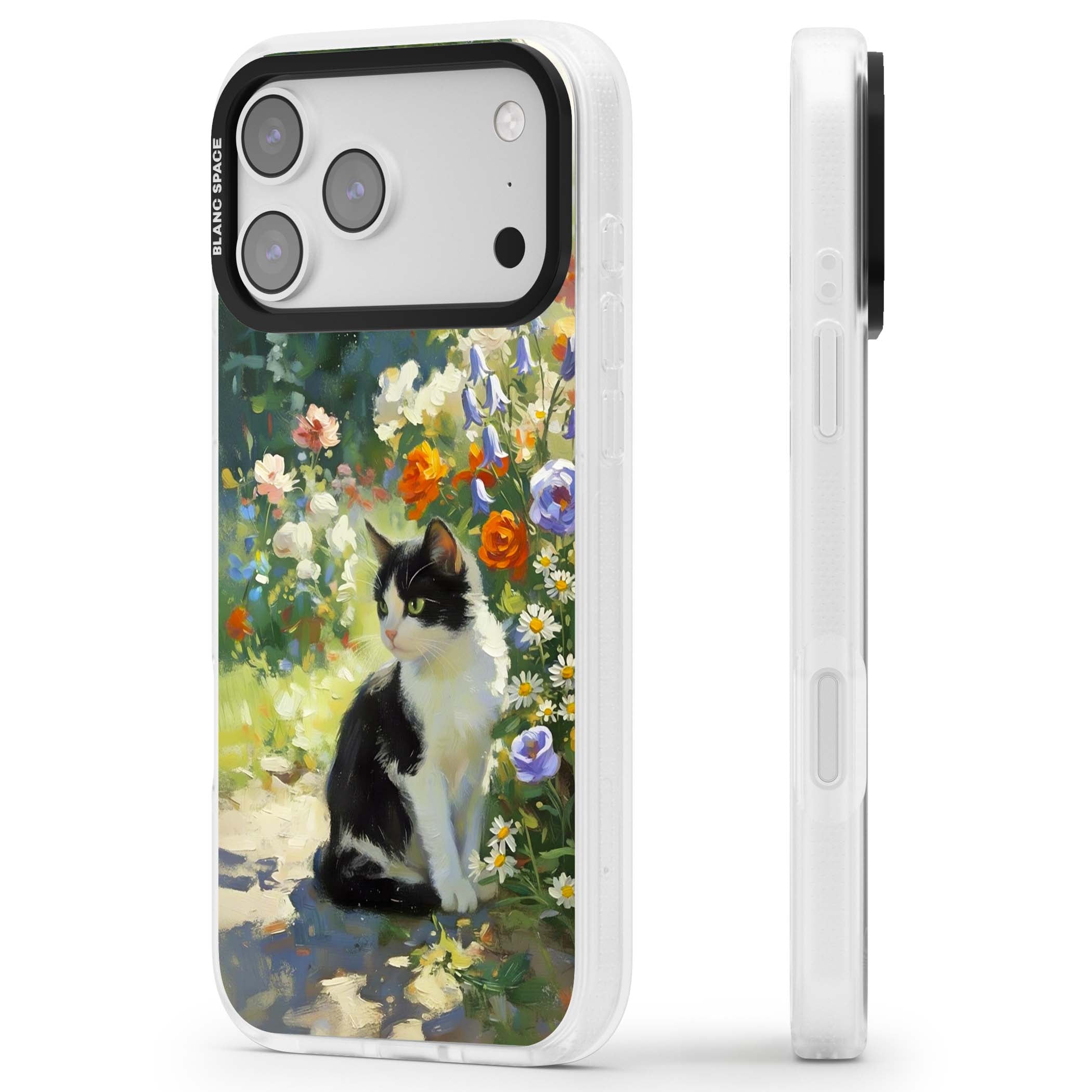 Cat In The Meadow for her iPhone case | Clear Case Impact Air case for iPhone 17 Pro, iPhone 17 Pro Max