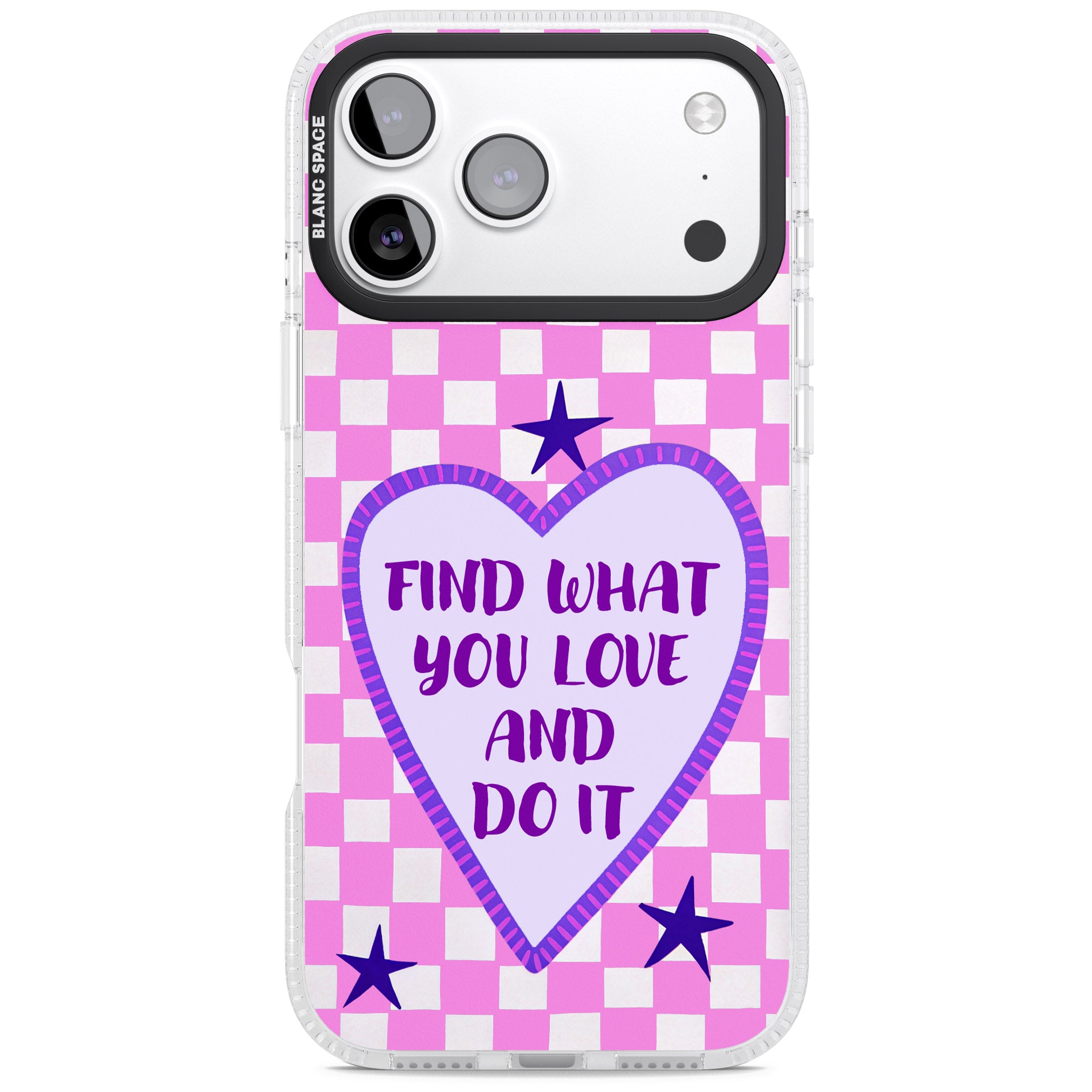 Find What You Love iPhone 17 Pro Impact Air Clear Phone Case