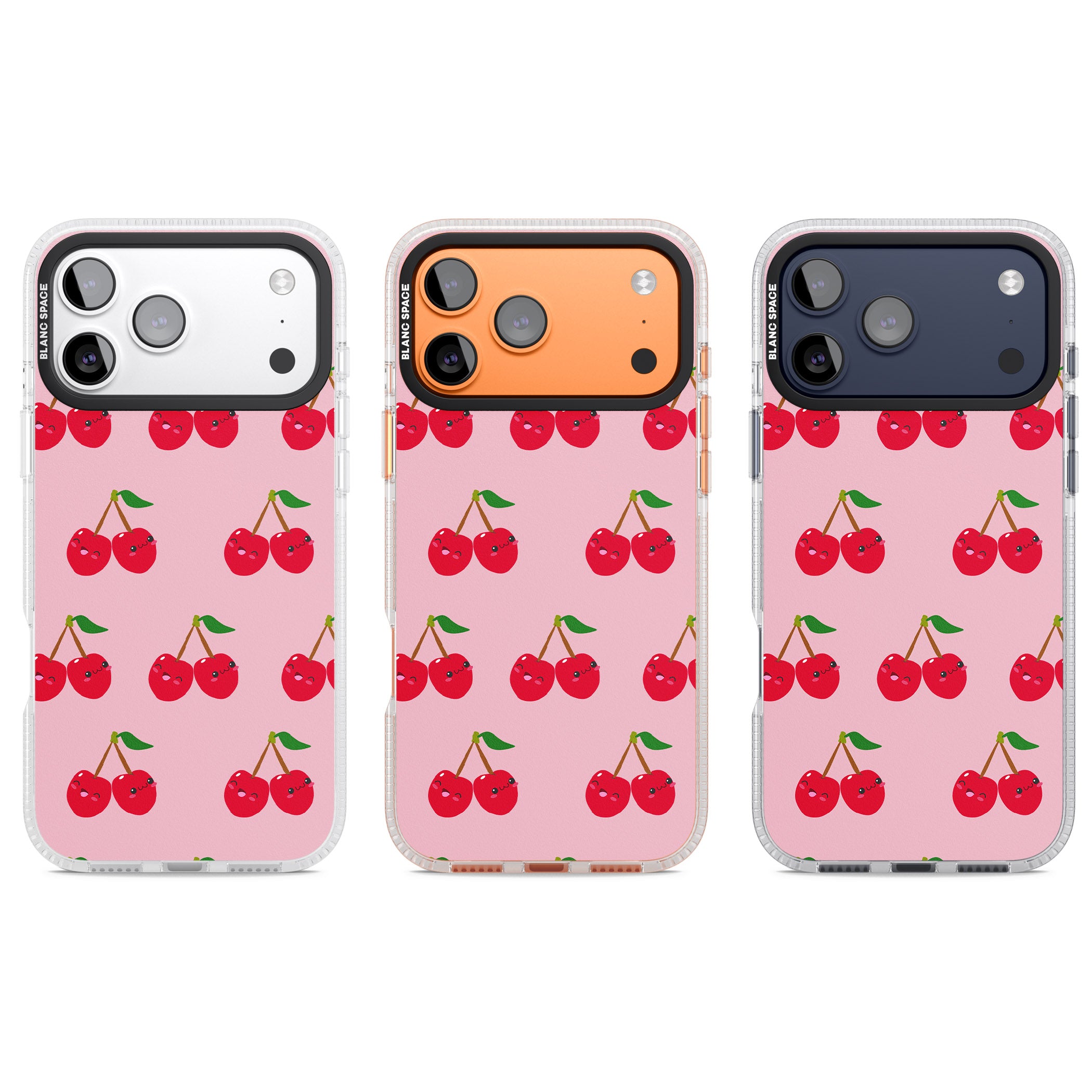Cheeky Cherry iPhone 17 Pro Impact Air Clear Phone Case APT Impact Protection