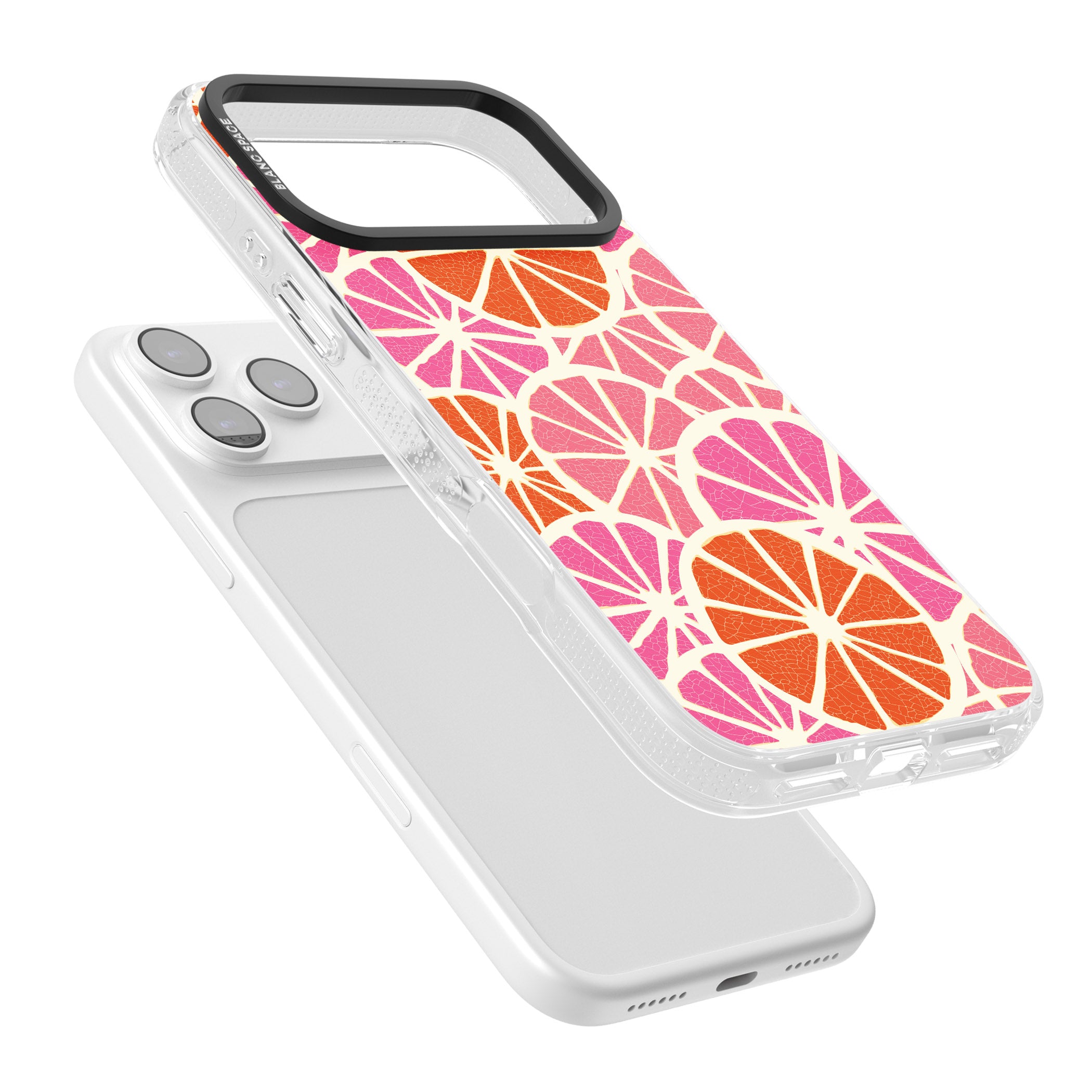 Citrus Slices iPhone 17 Pro Impact Air Clear Phone Case Colours