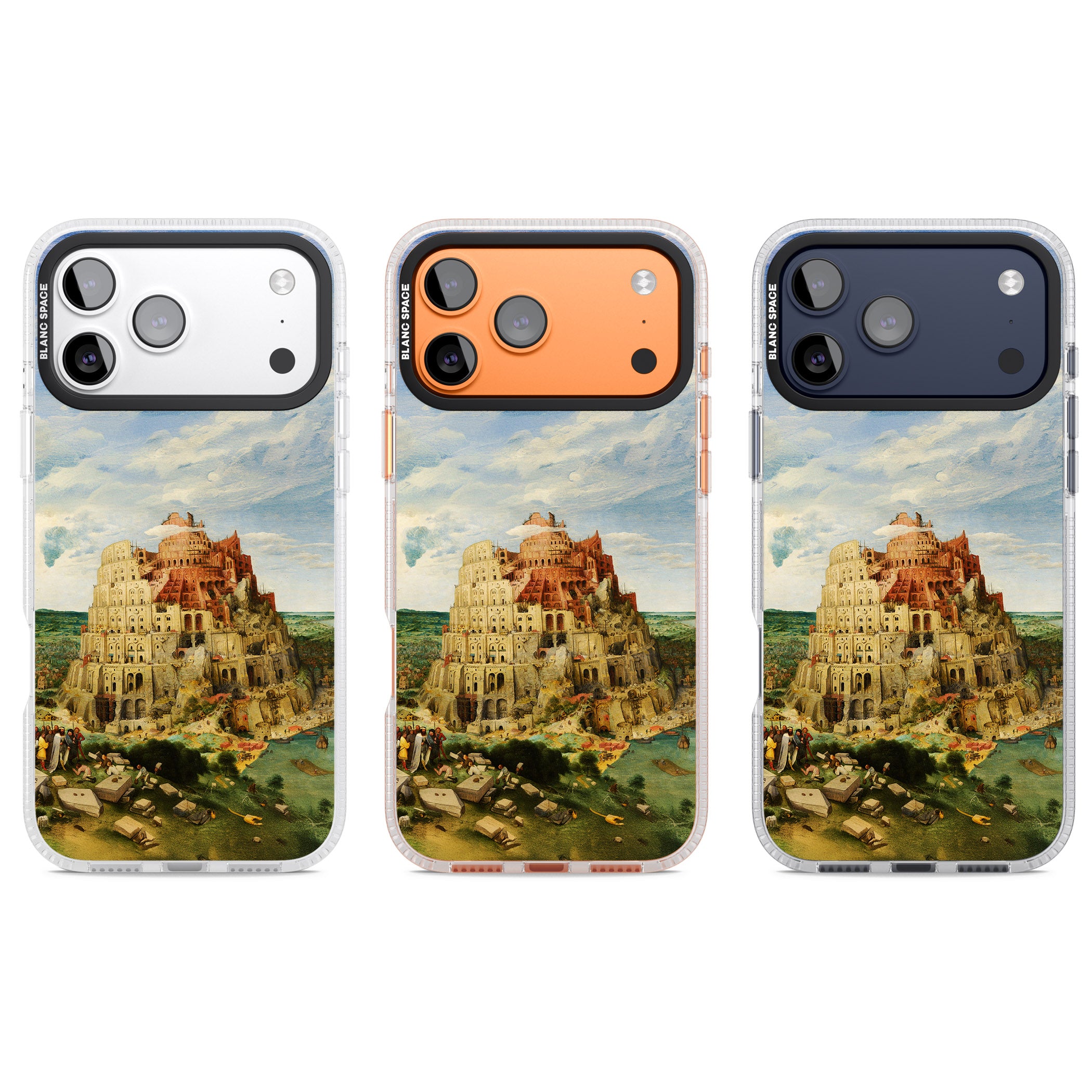 Tower Of Babel iPhone 17 Pro Impact Air Clear Phone Case APT Impact Protection
