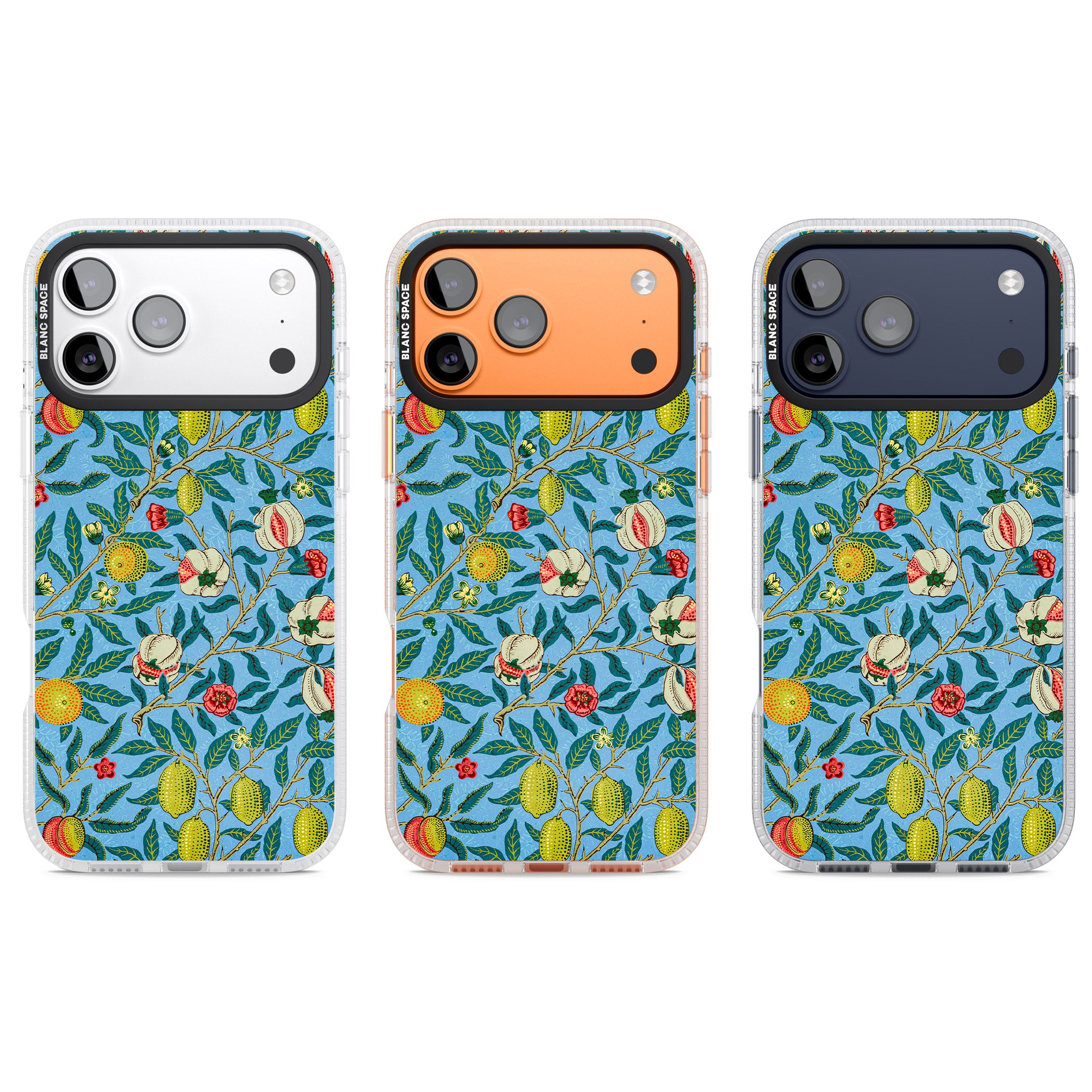 Vintage Fruits iPhone 17 Pro Impact Air Clear Phone Case APT Impact Protection