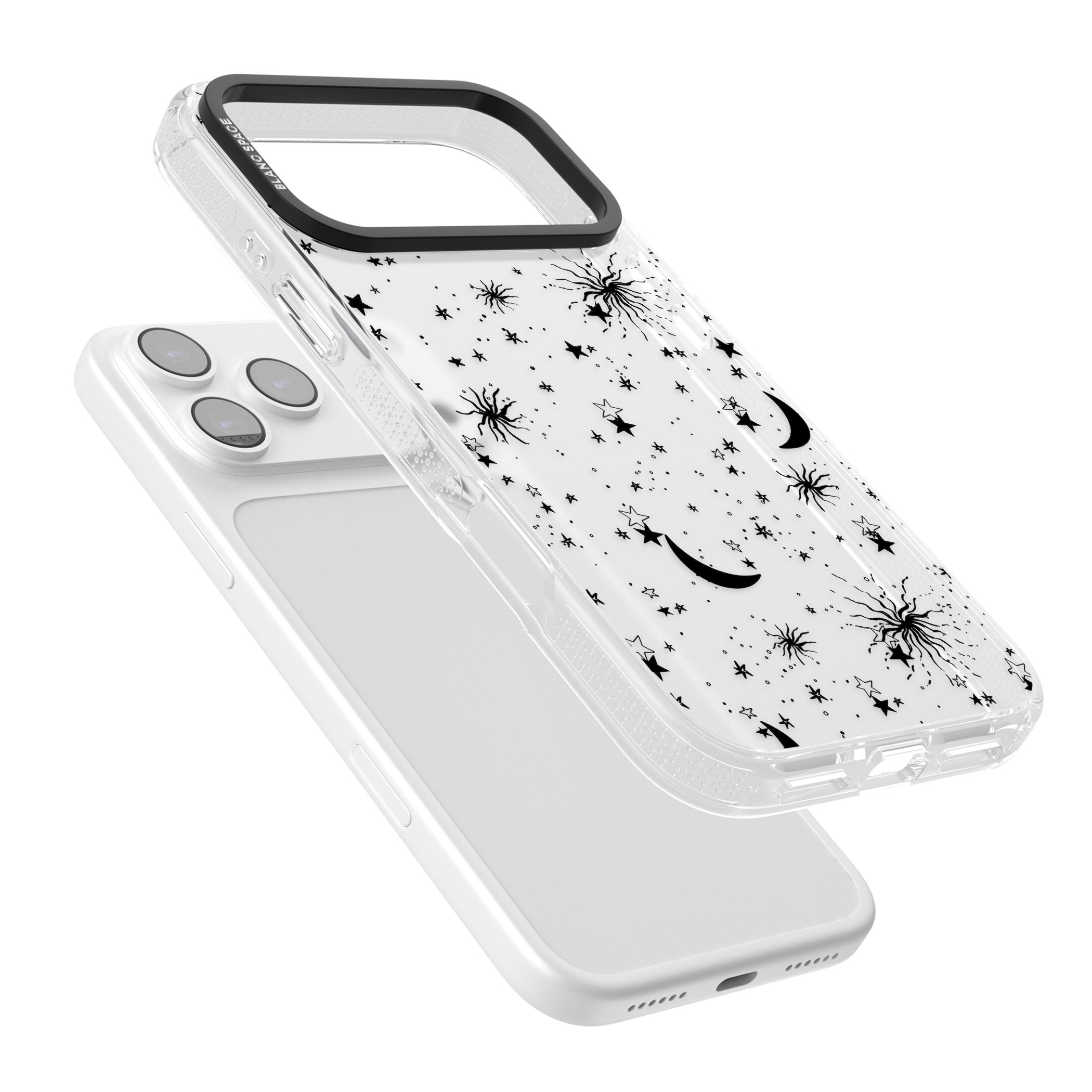 Celestial Night iPhone 17 Pro Impact Air Clear Phone Case Colours