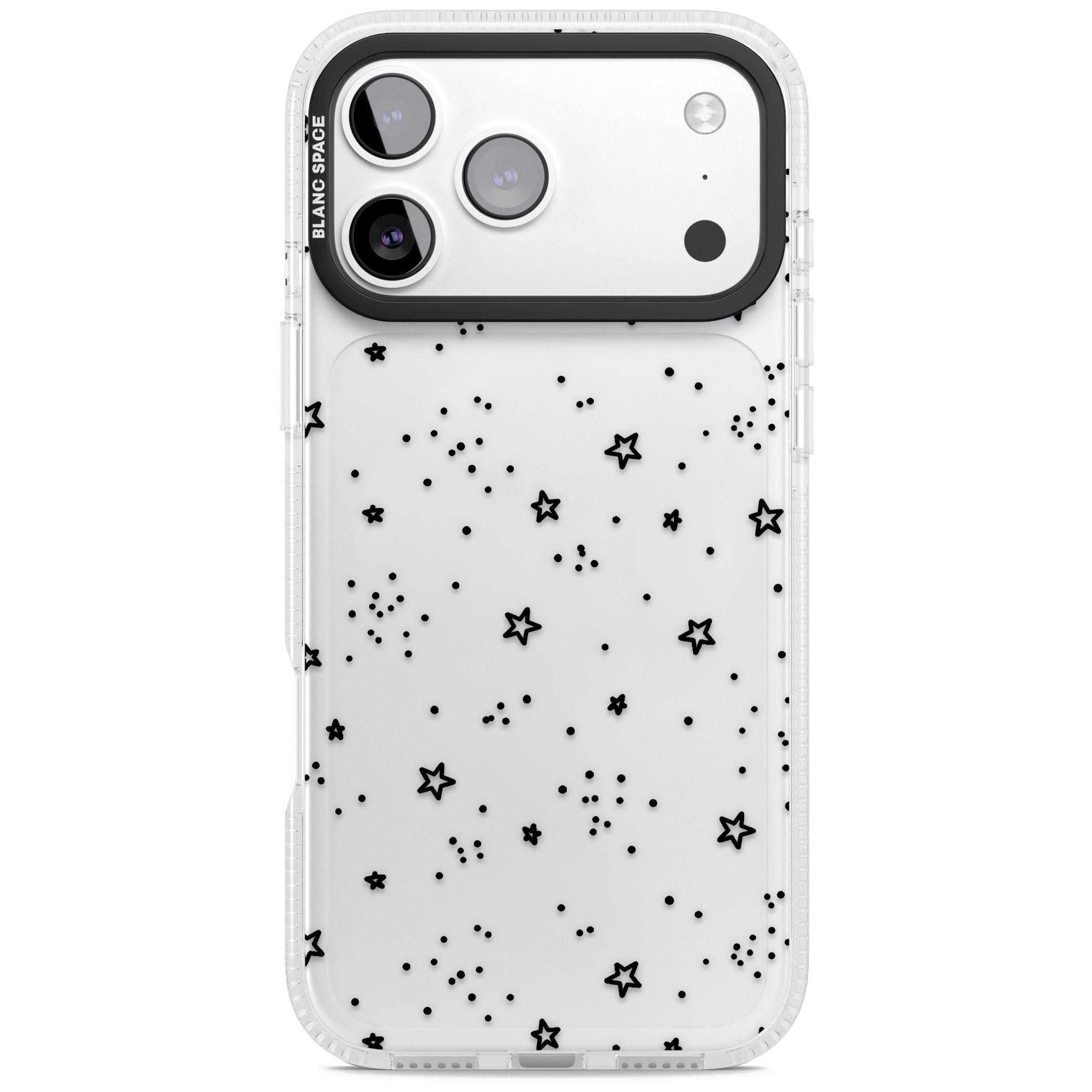 Starry Night Sky iPhone 17 Pro Impact Air Clear Phone Case