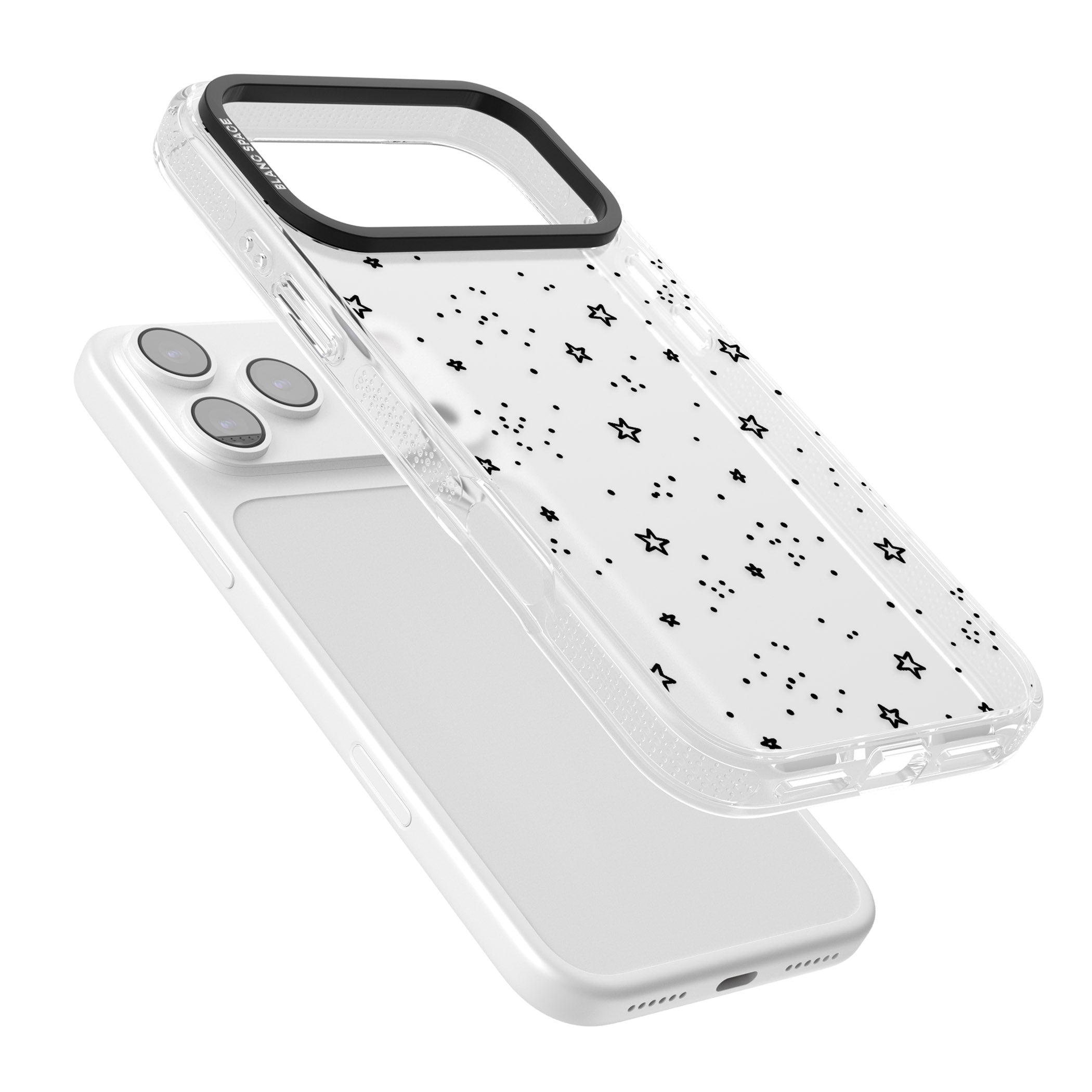Starry Night Sky iPhone 17 Pro Impact Air Clear Phone Case Colours