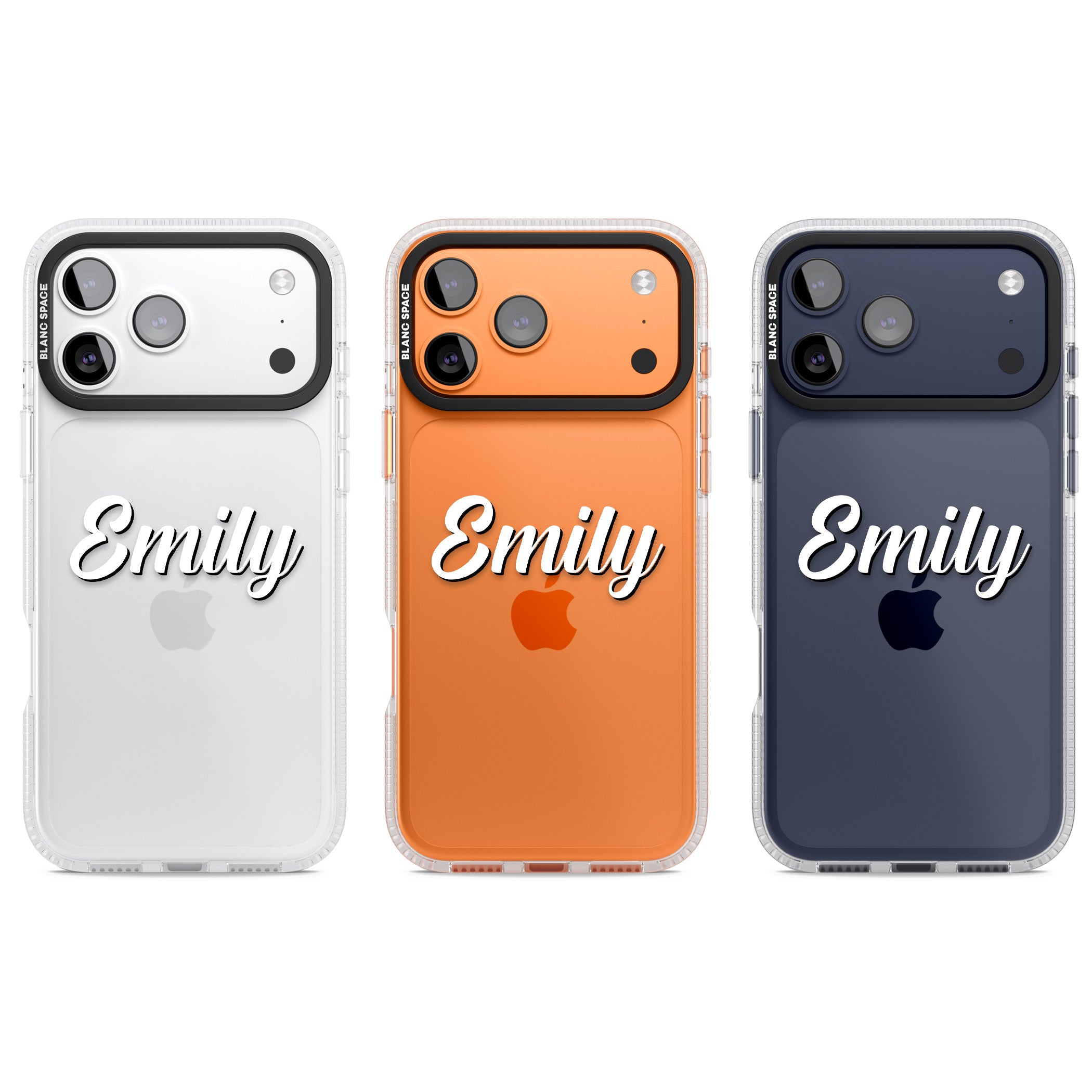 Personalised Cute Name iPhone 17 Pro Impact Air Clear Phone Case APT Impact Protection
