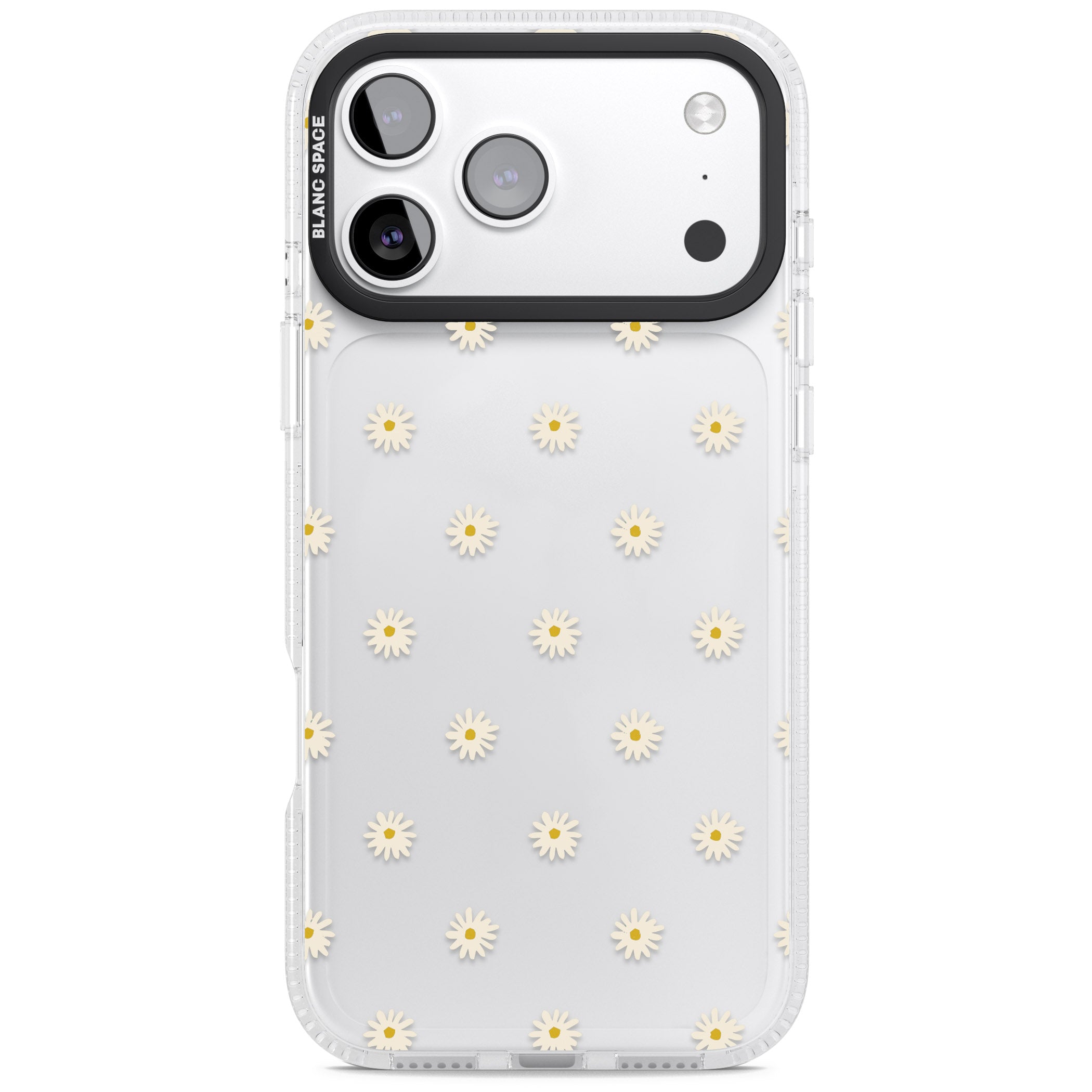 Daisy Pop Floral iPhone 17 Pro Impact Air Clear Phone Case