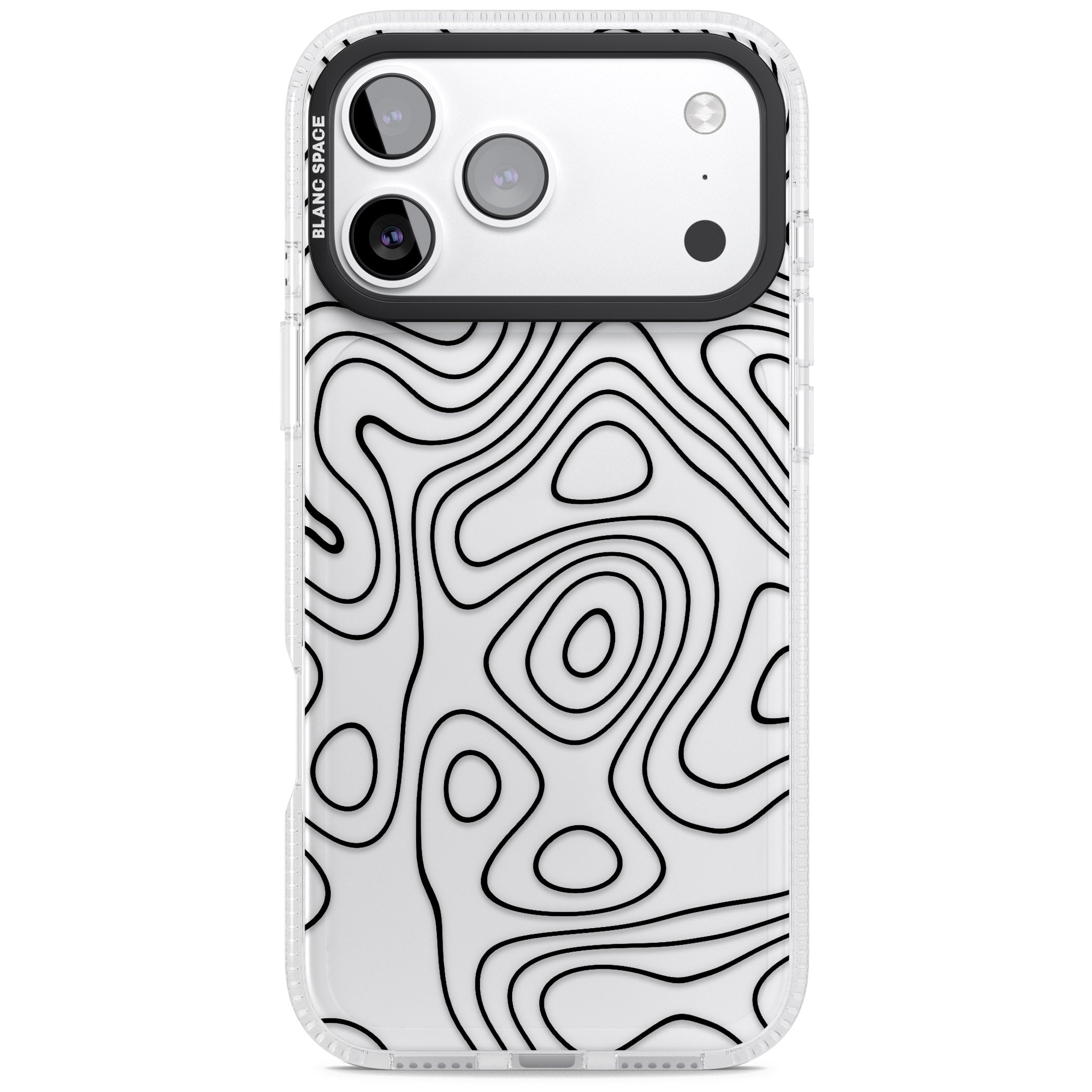 Damascus Steel iPhone 17 Pro Impact Air Clear Phone Case