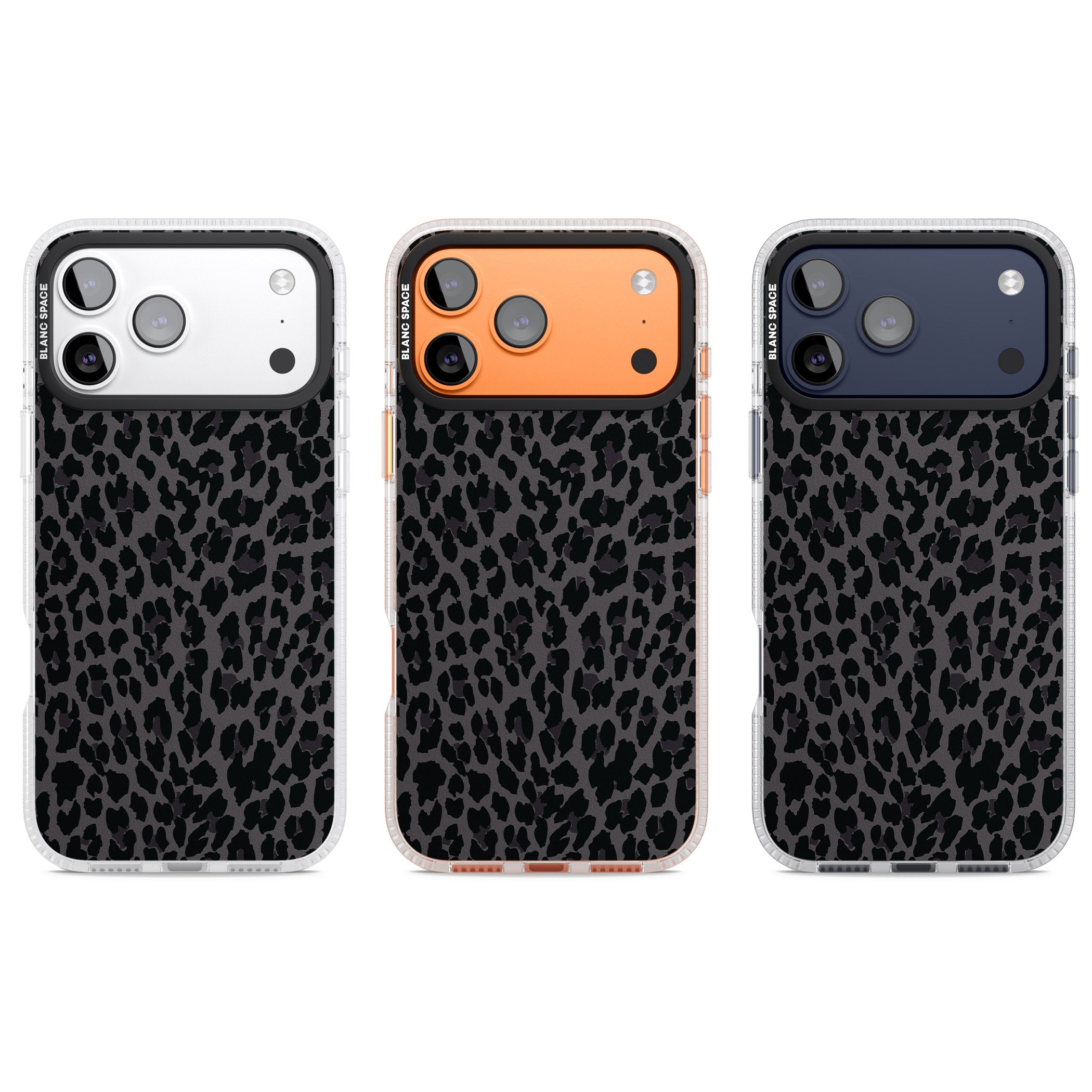 Dark Animal Print iPhone 17 Pro Impact Air Clear Phone Case APT Impact Protection