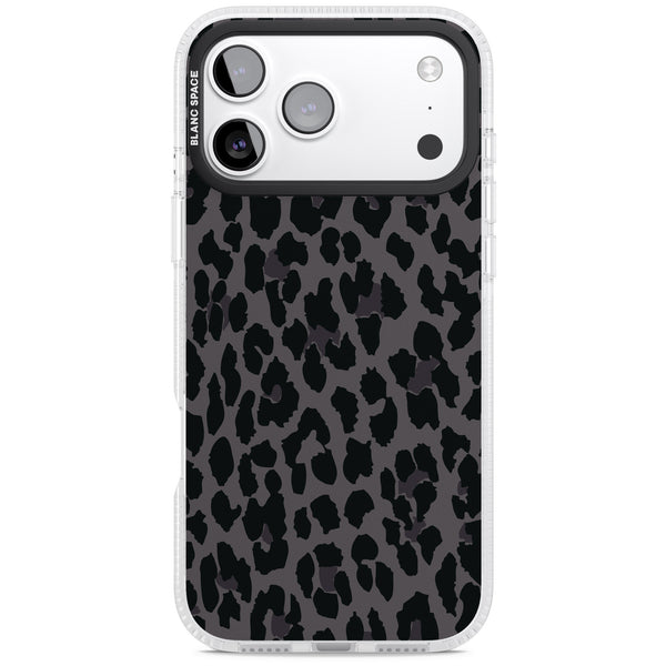 Dark Leopard Print