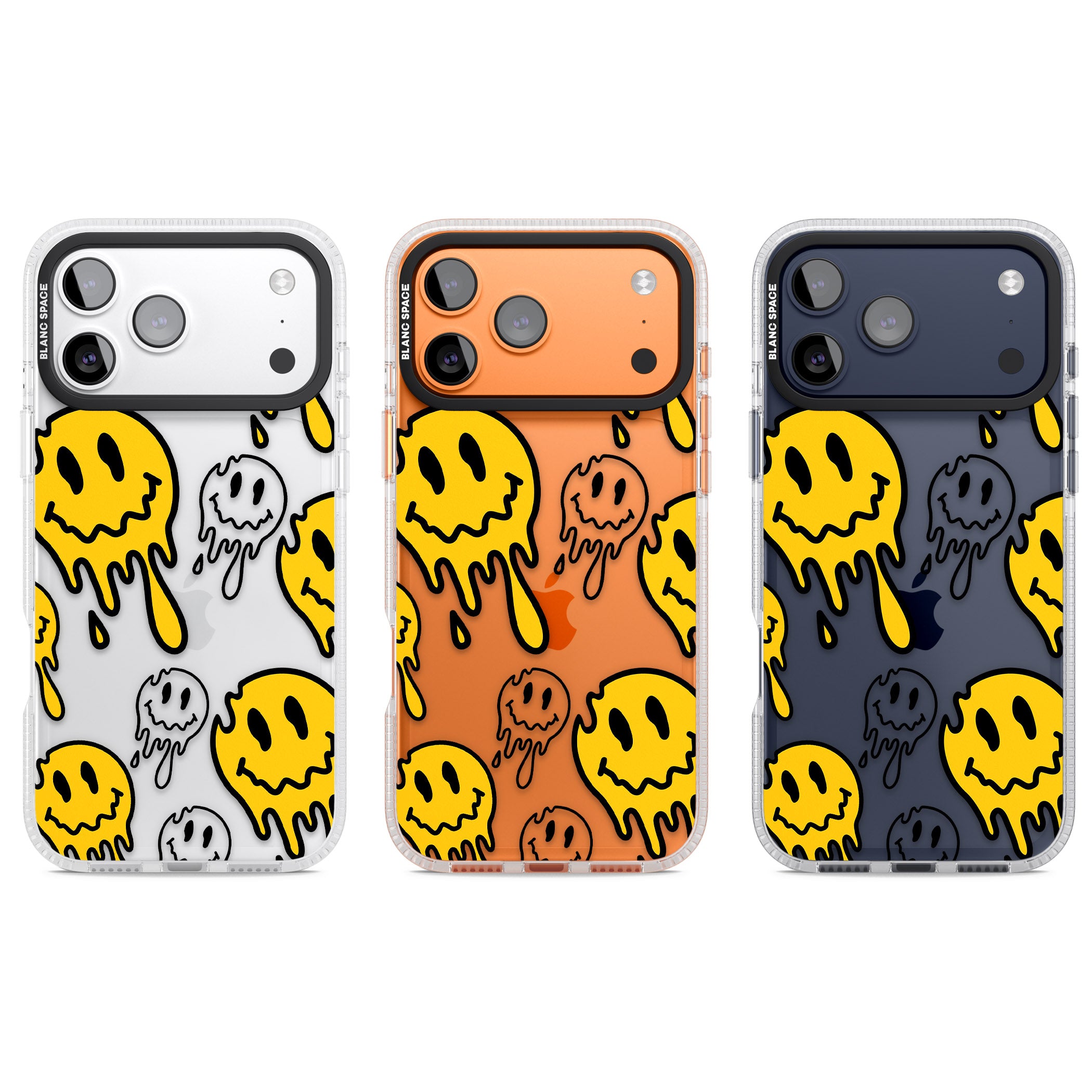 Face Melt iPhone 17 Pro Impact Air Clear Phone Case APT Impact Protection