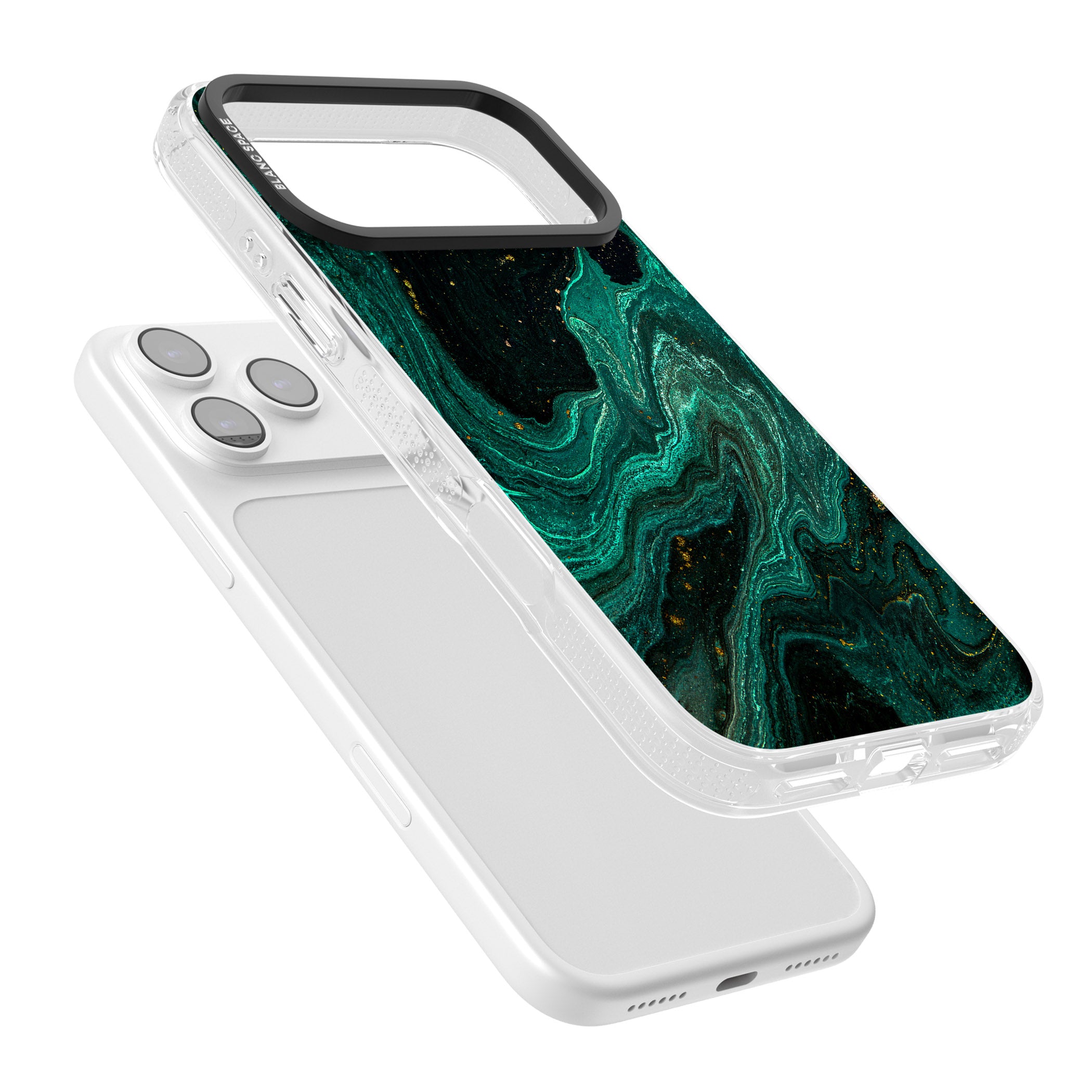 Emerald Lagoon iPhone 17 Pro Impact Air Clear Phone Case Colours