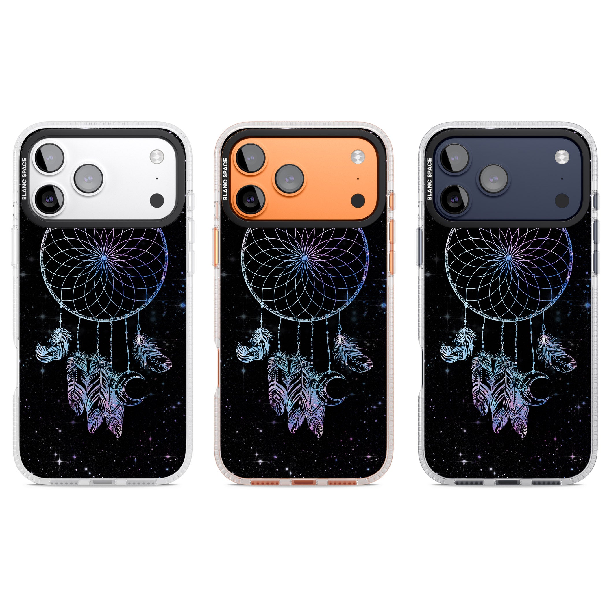 Dreamcatcher Galaxy iPhone 17 Pro Impact Air Clear Phone Case APT Impact Protection