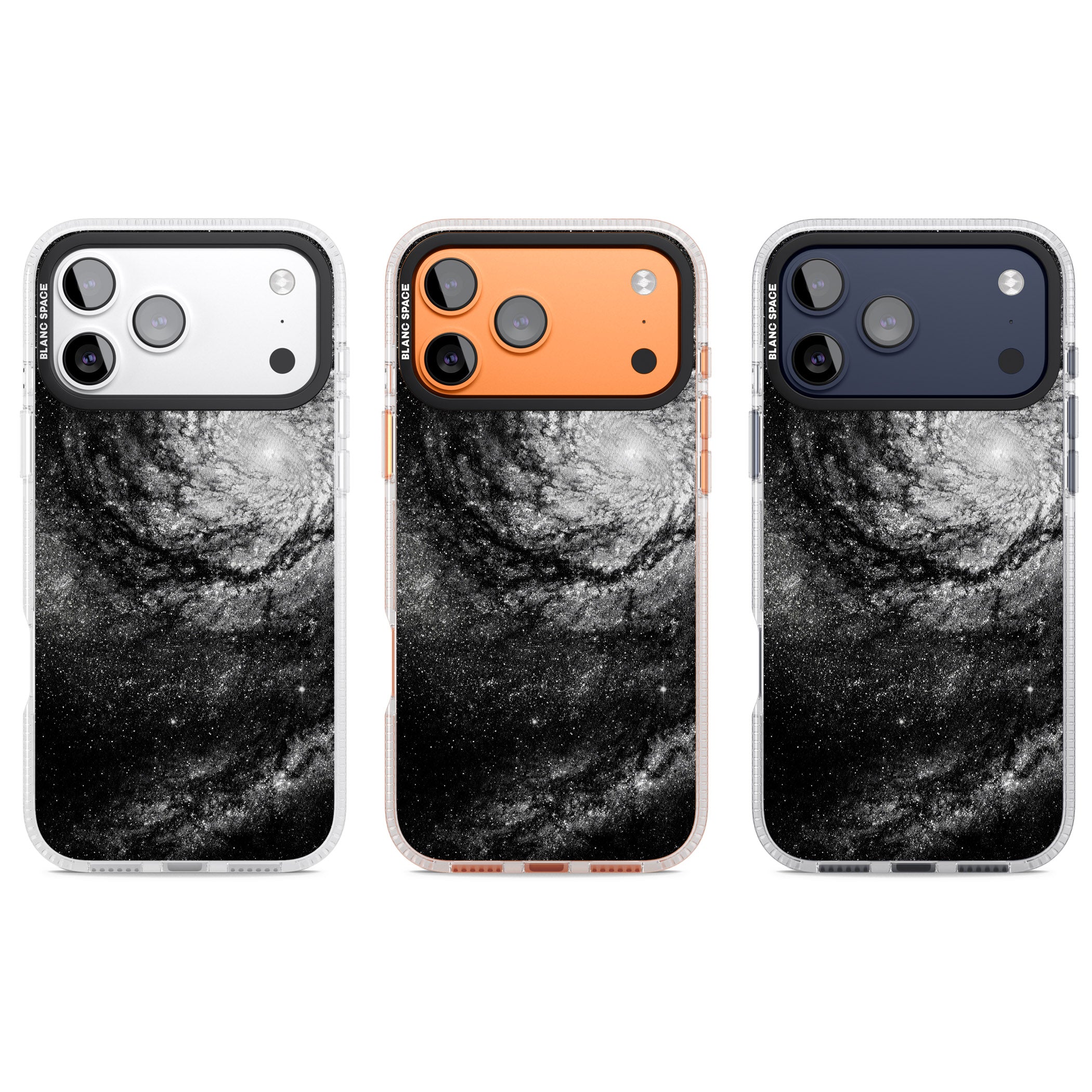 Night Sky Galaxies: Milky Way Galaxy iPhone 17 Pro Impact Air Clear Phone Case APT Impact Protection