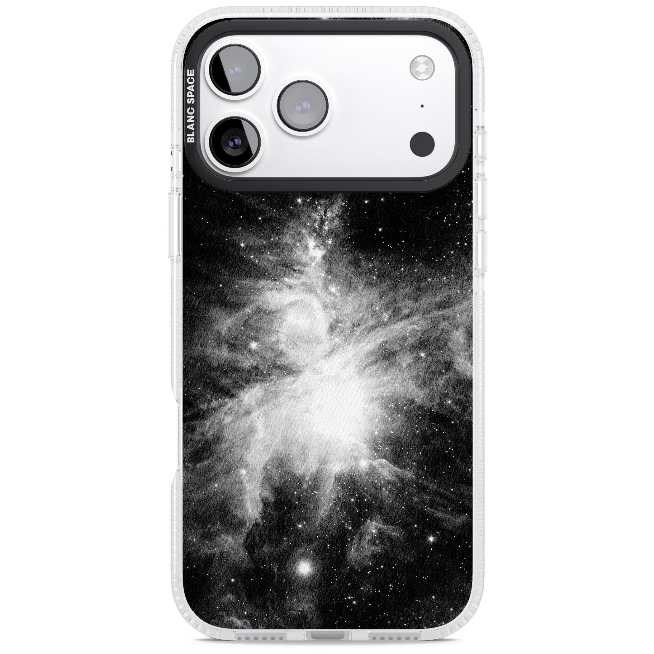 Galaxy Swirl iPhone 17 Pro Impact Air Clear Phone Case