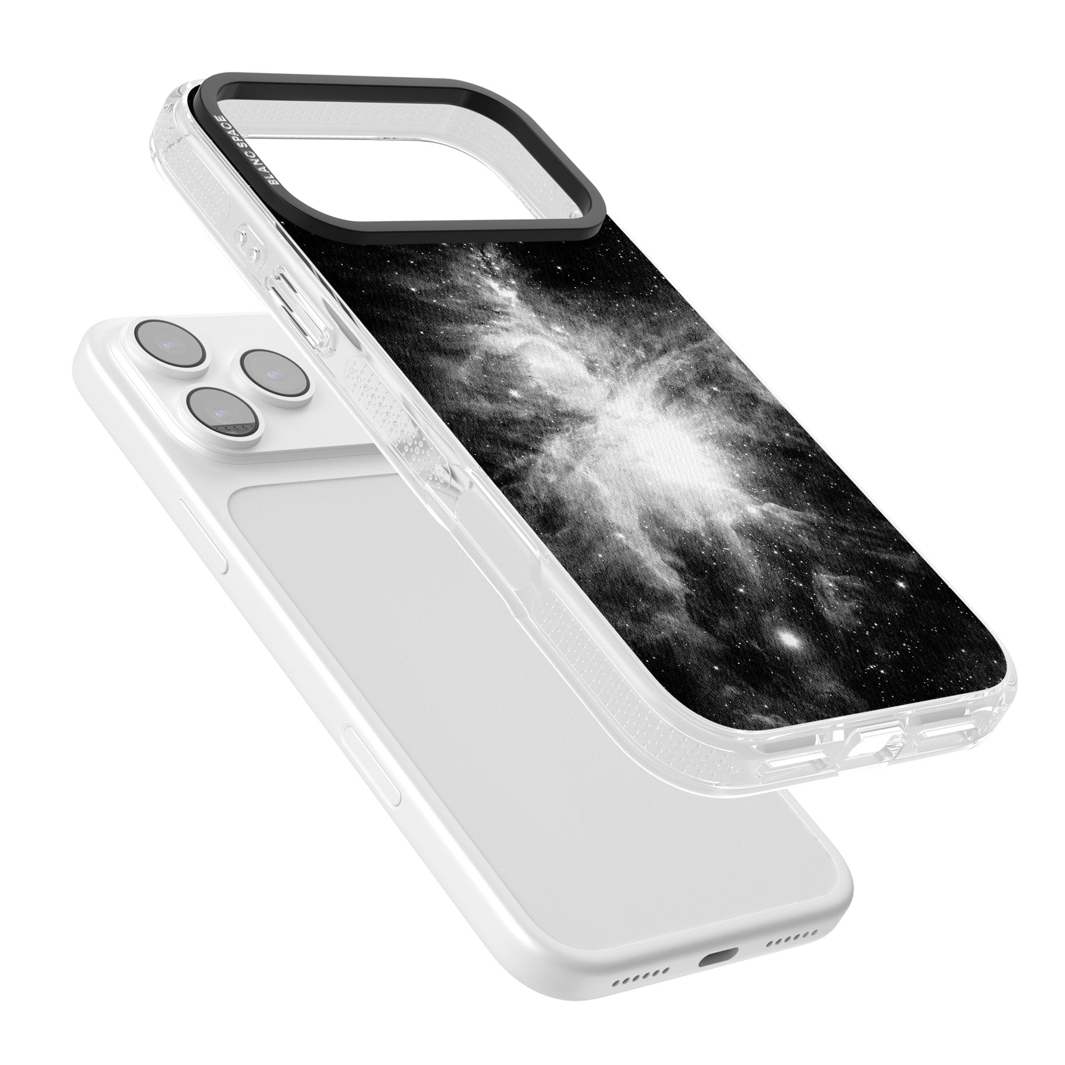 Galaxy Swirl iPhone 17 Pro Impact Air Clear Phone Case Colours