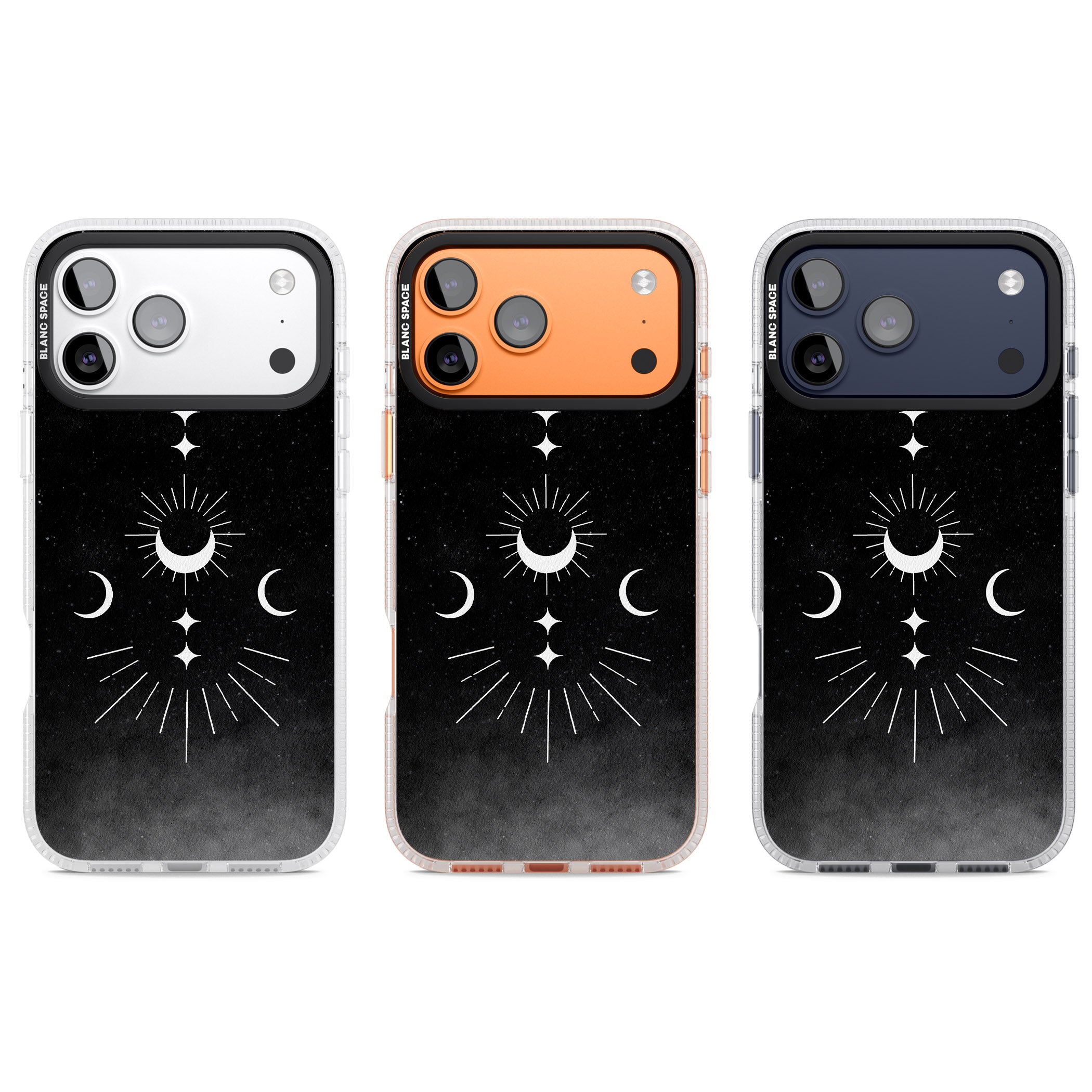Lunar Mandala iPhone 17 Pro Impact Air Clear Phone Case APT Impact Protection