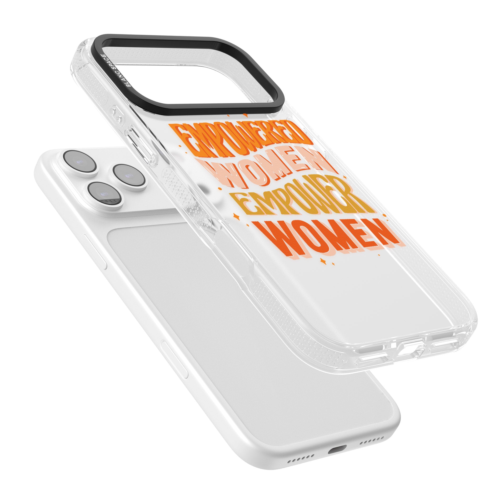 Empowered Women iPhone 17 Pro Impact Air Clear Phone Case Colours